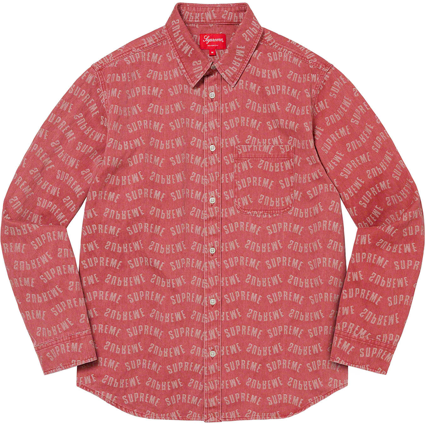 Arc Jacquard Denim Shirt