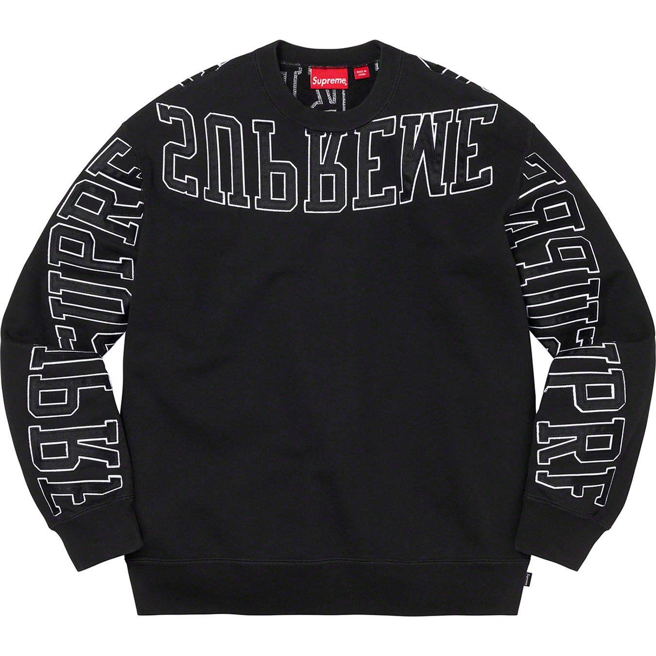 Multi Arc Crewneck