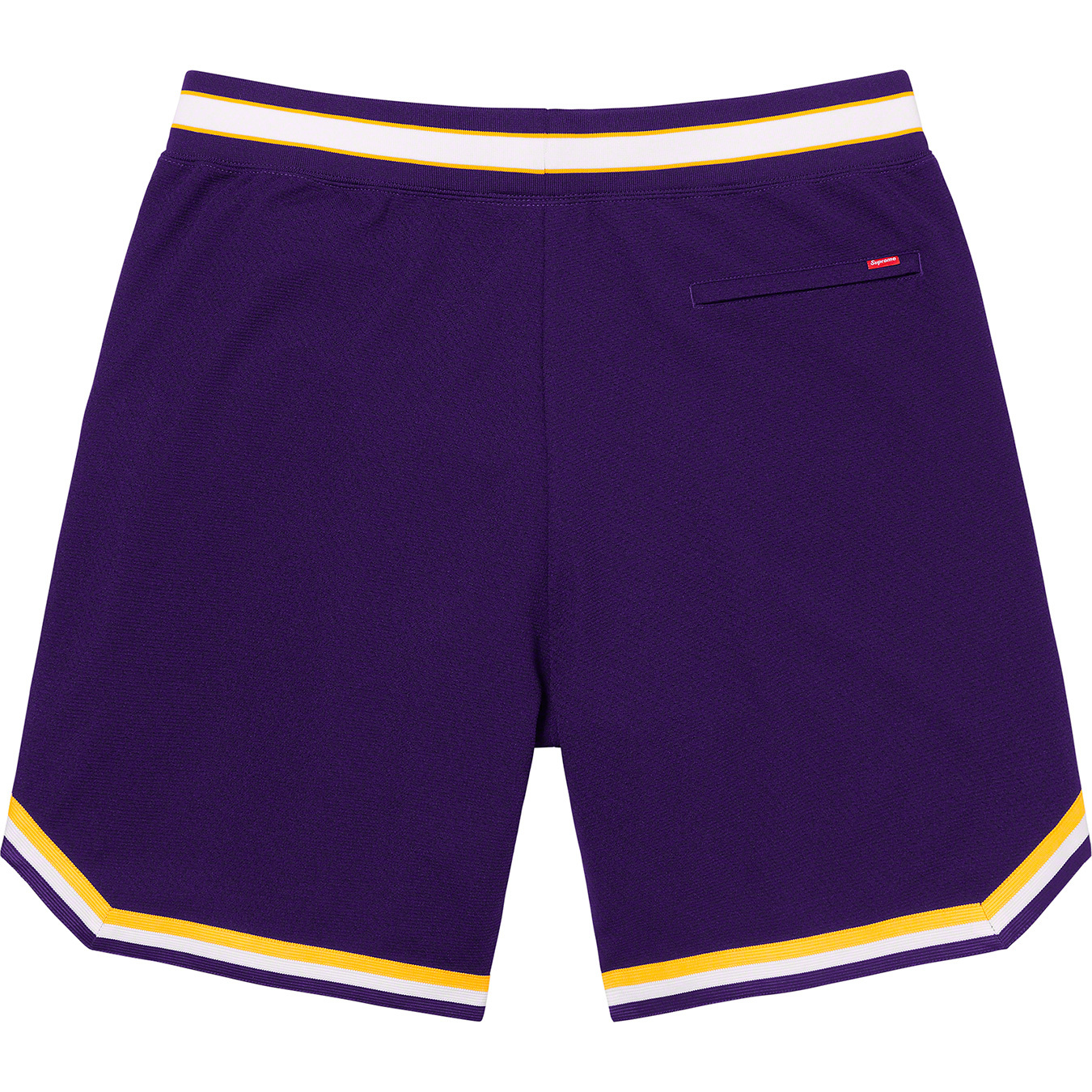 Faux Croc Basketball Short