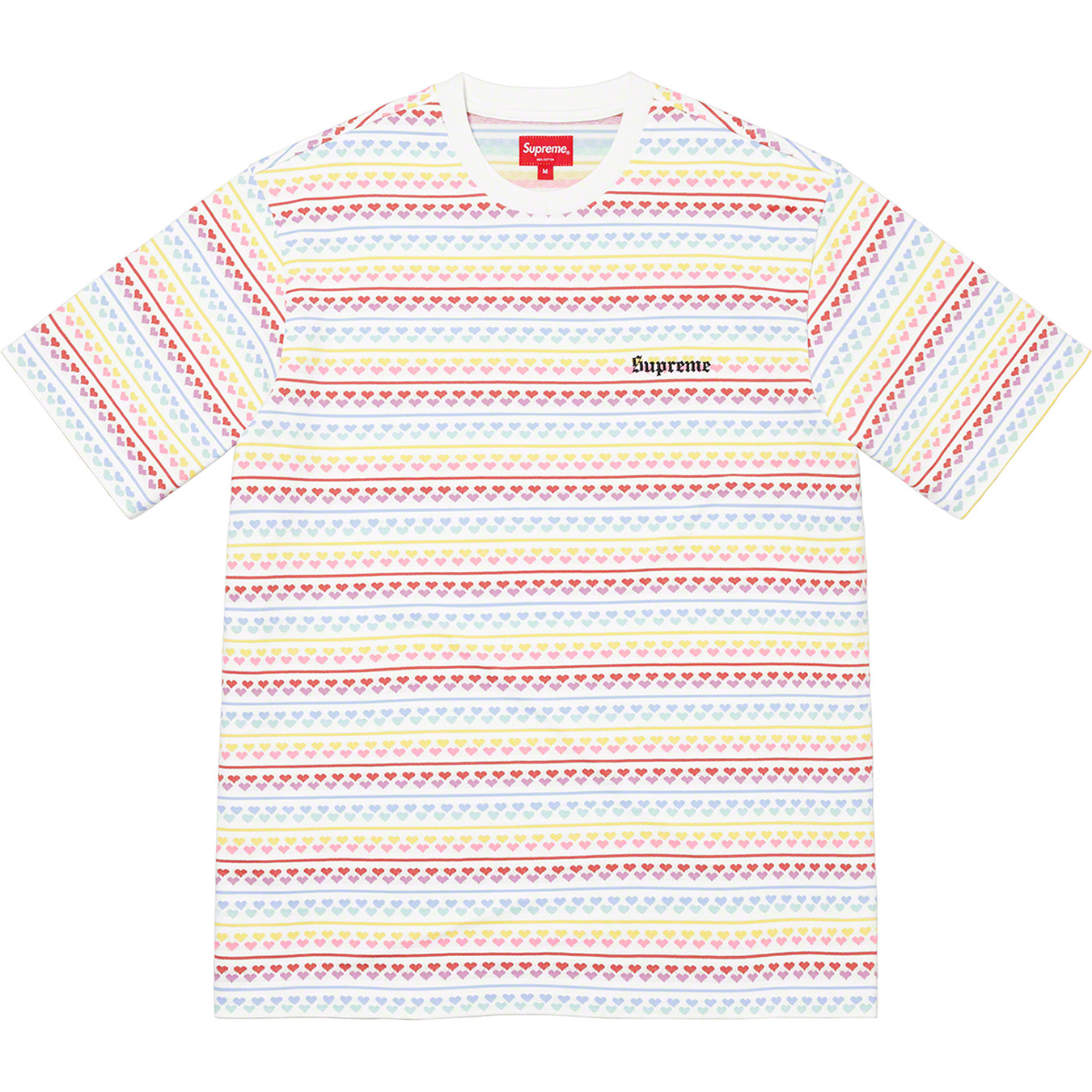 Hearts Jacquard S/S Top