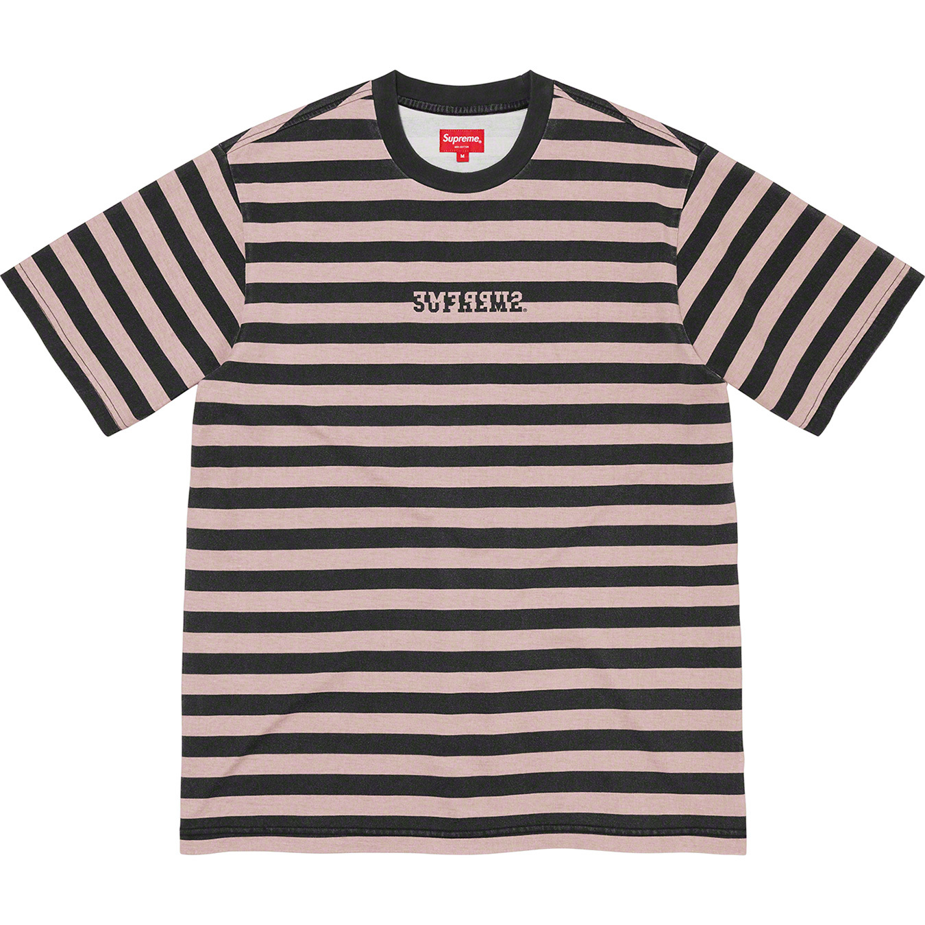 Reverse Stripe S/S Top