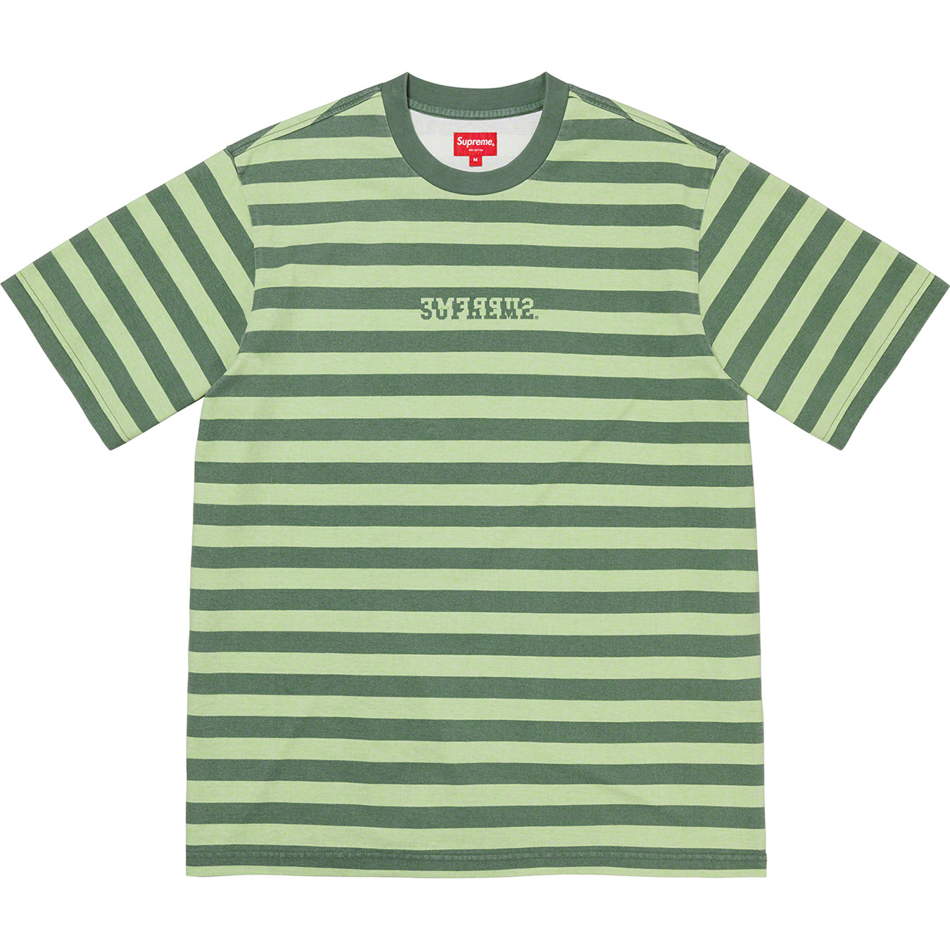 Reverse Stripe S/S Top