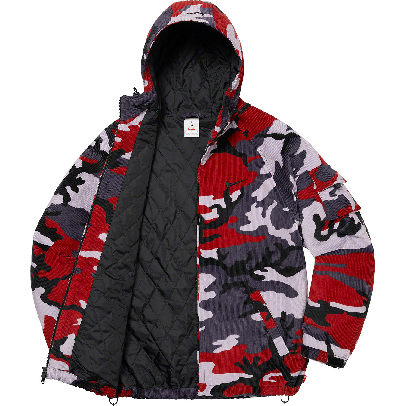 Supreme®/Nike® Arc Corduroy Hooded Jacket