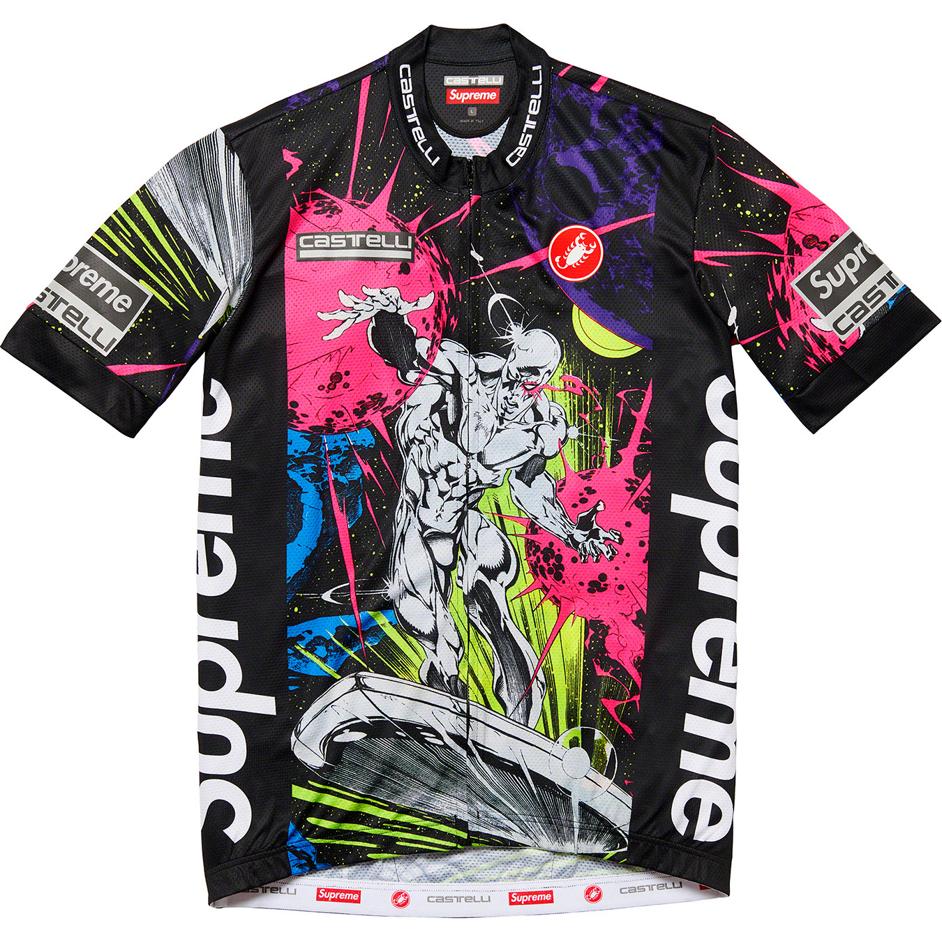 Supreme®/Castelli Silver Surfer Cycling Jersey