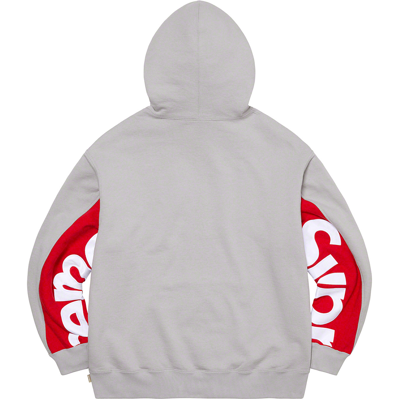 Cropped Panels Hooded Sweatshirt