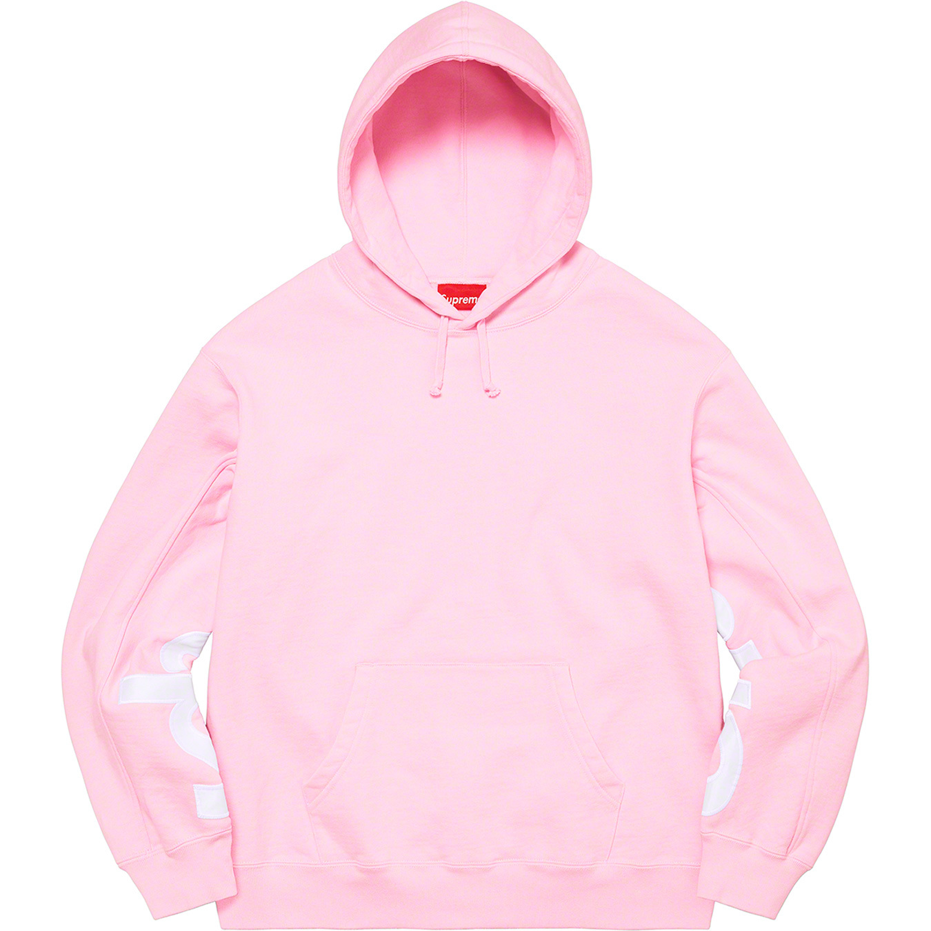 Cropped Panels Hooded Sweatshirt