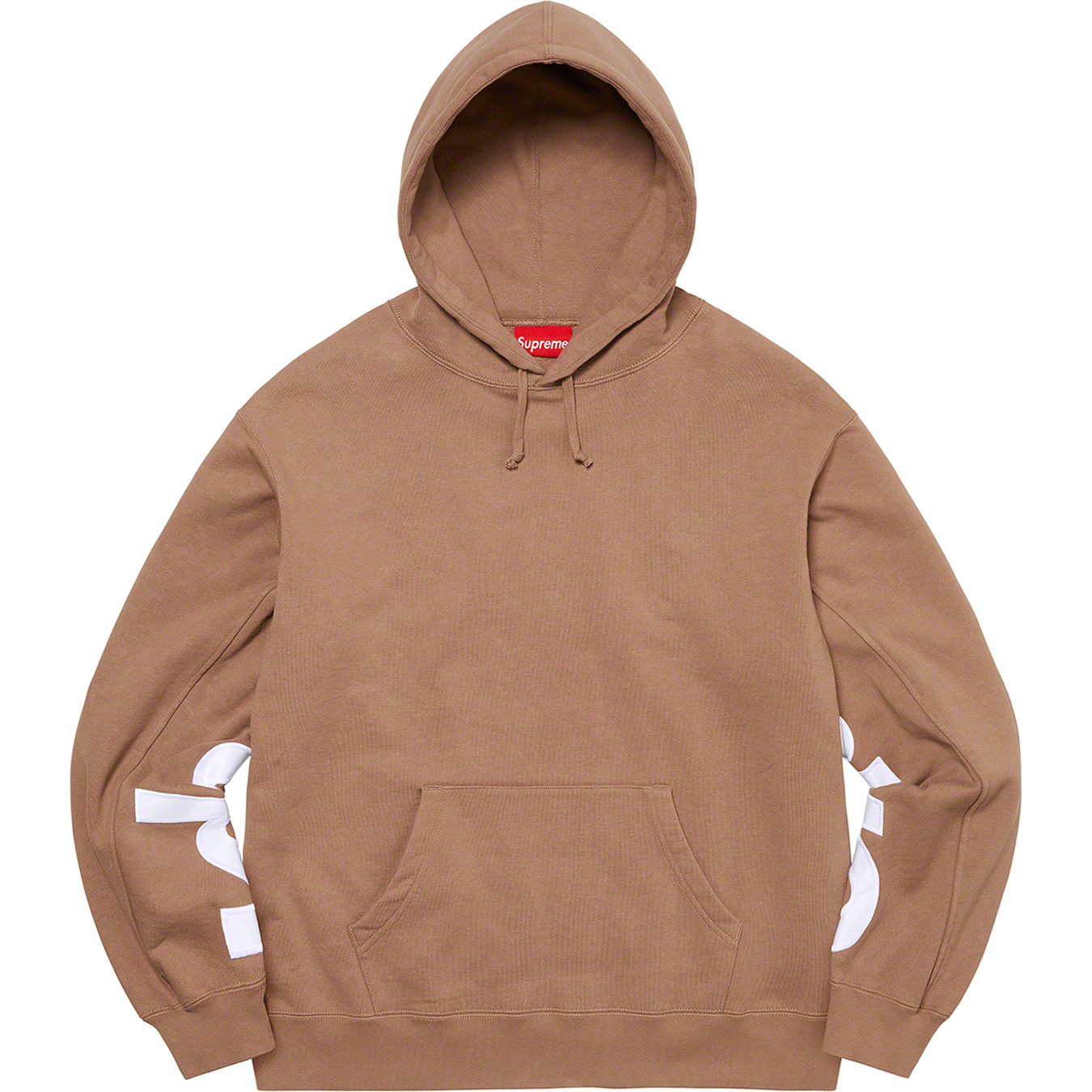 Cropped Panels Hooded Sweatshirt