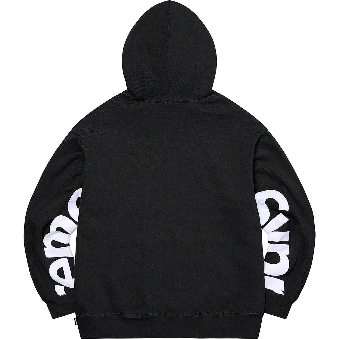 Cropped Panels Hooded Sweatshirt