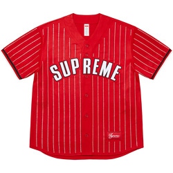 Rhinestone Stripe Baseball Jersey