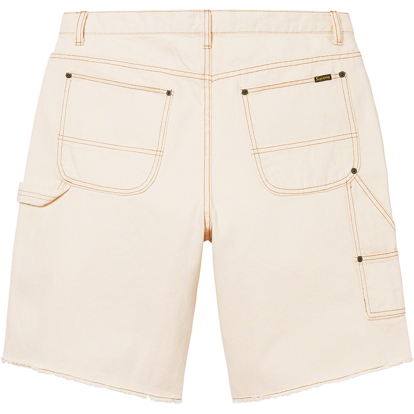 Cutoff Double Knee Denim Painter Short