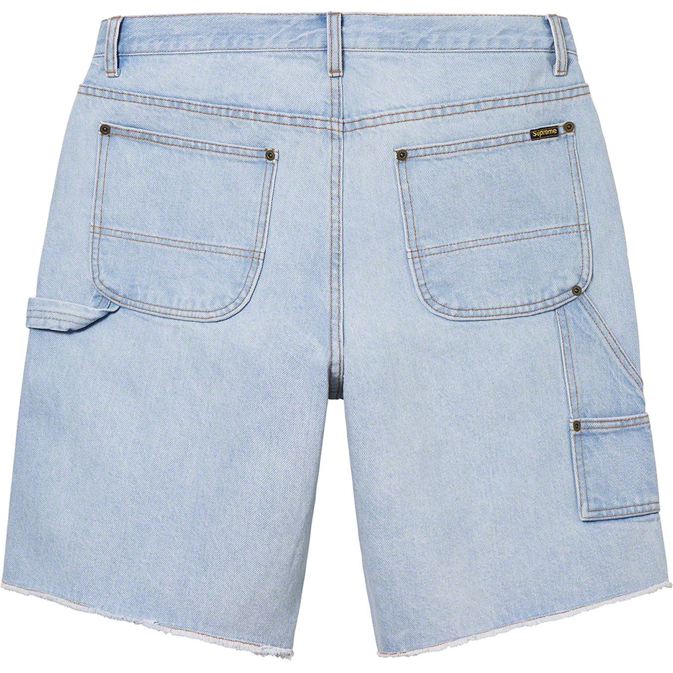 Cutoff Double Knee Denim Painter Short