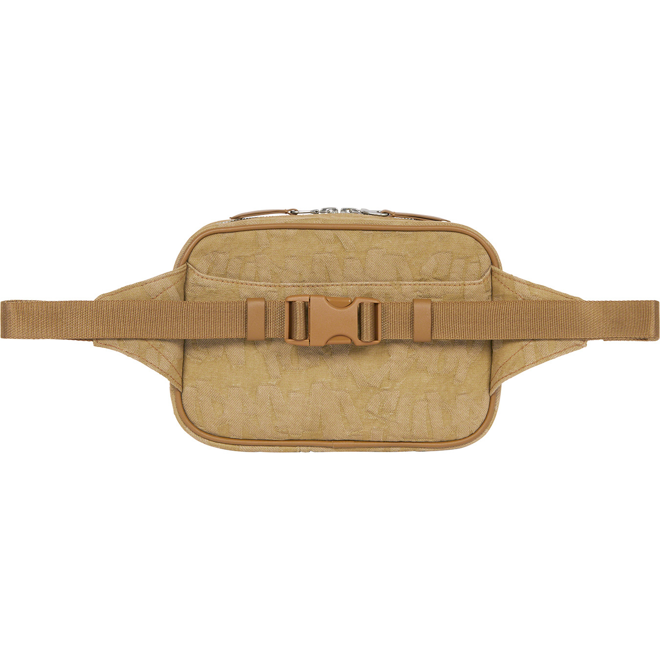 Fat Tip Jacquard Denim Waist Bag