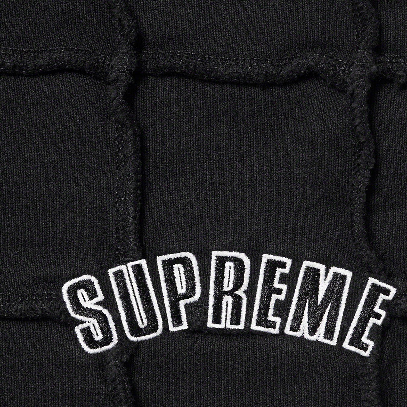 Reverse Patchwork Sweatshort