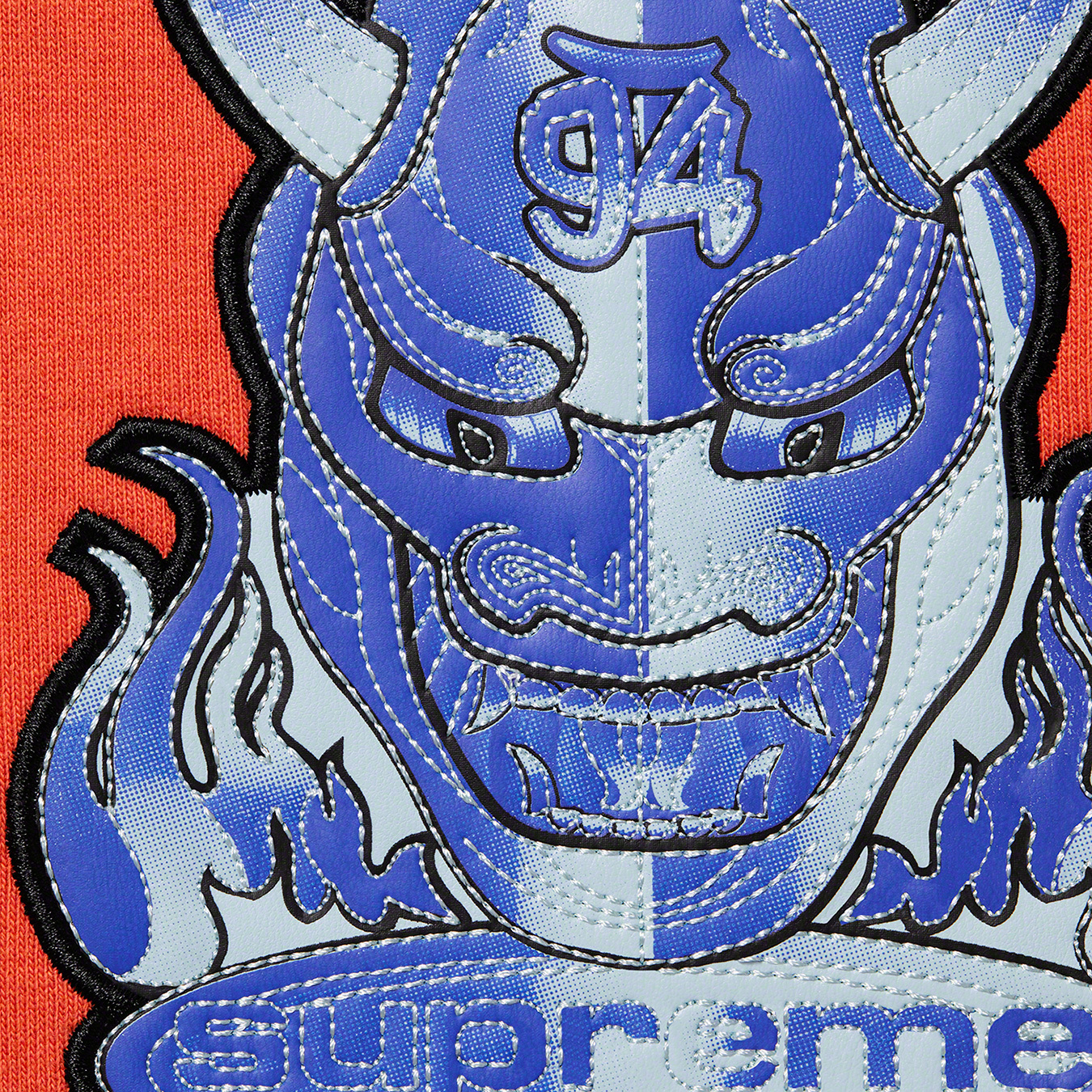Demon Zip Up Hooded Sweatshirt