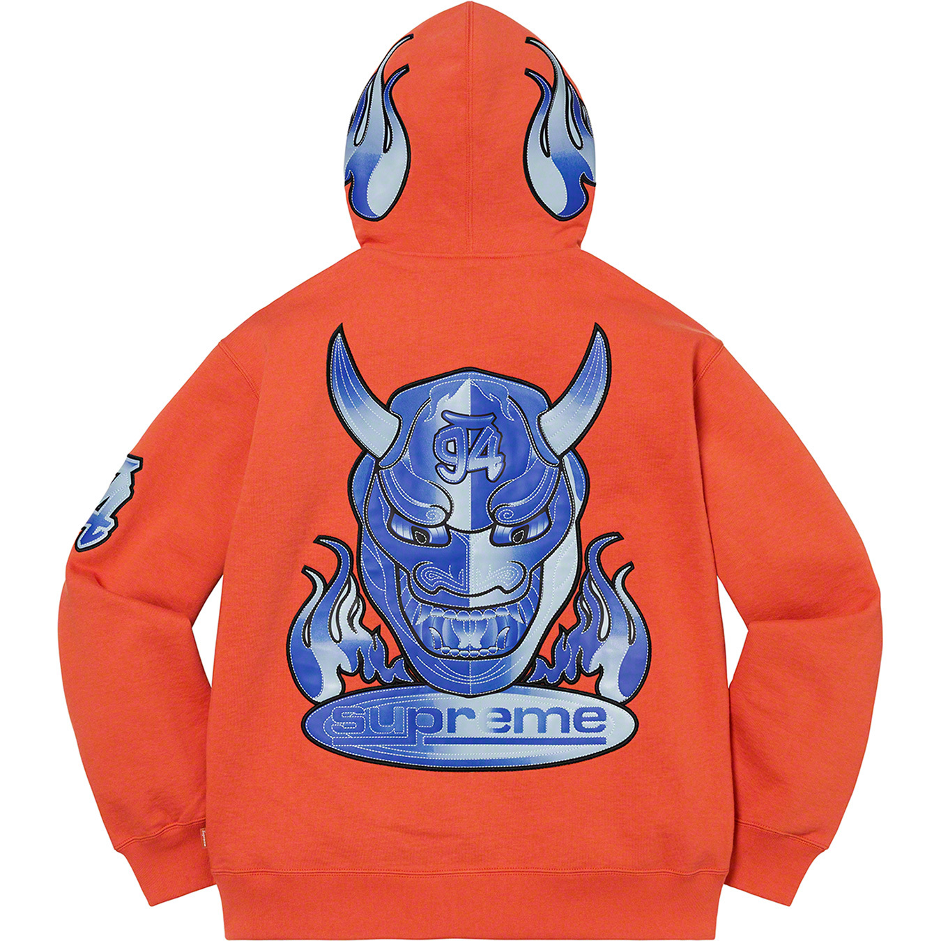 Demon Zip Up Hooded Sweatshirt
