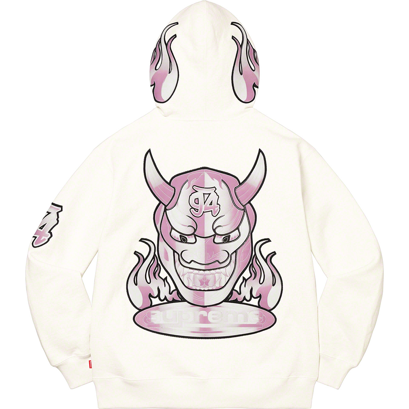 Demon Zip Up Hooded Sweatshirt