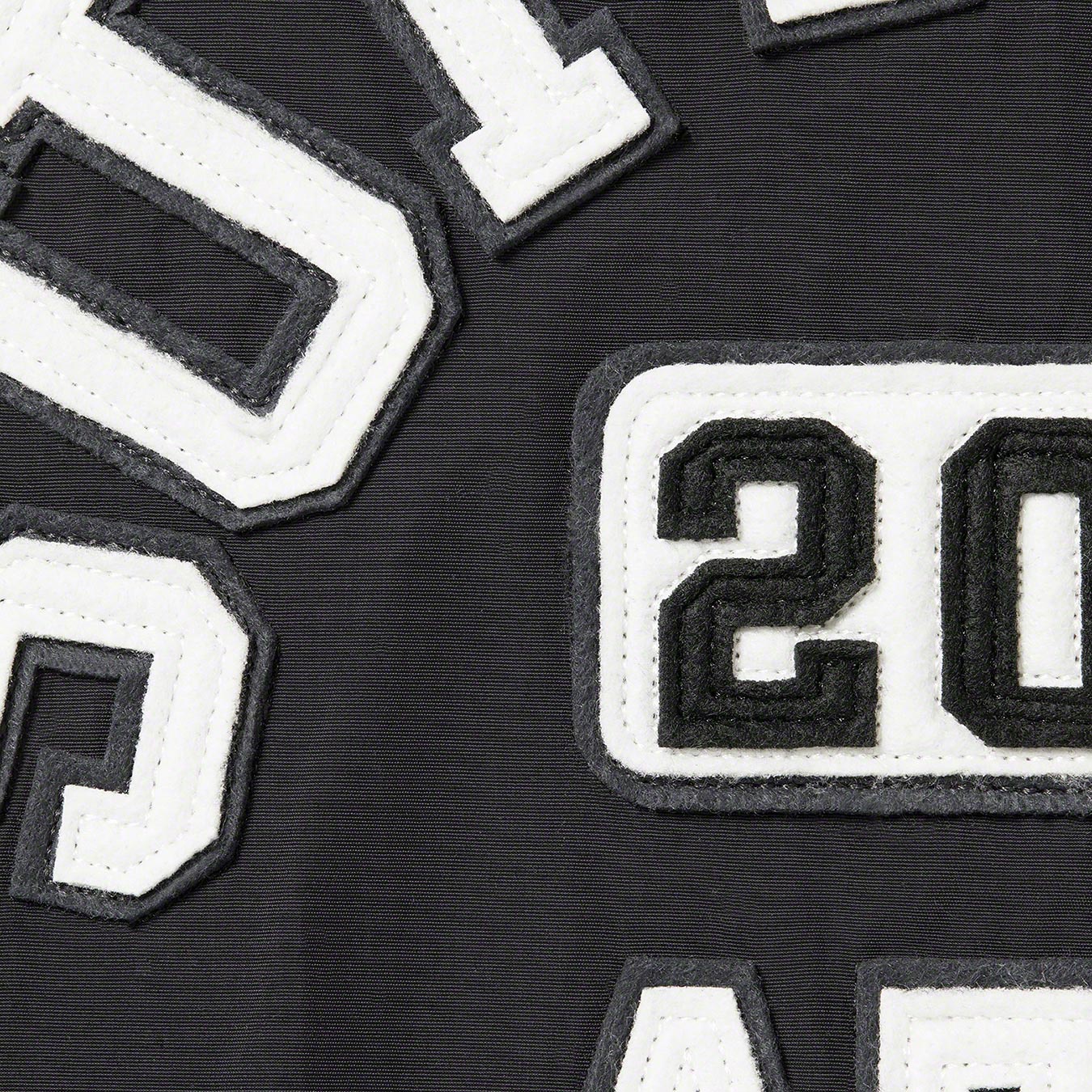 Appliqué Hooded Track Jacket