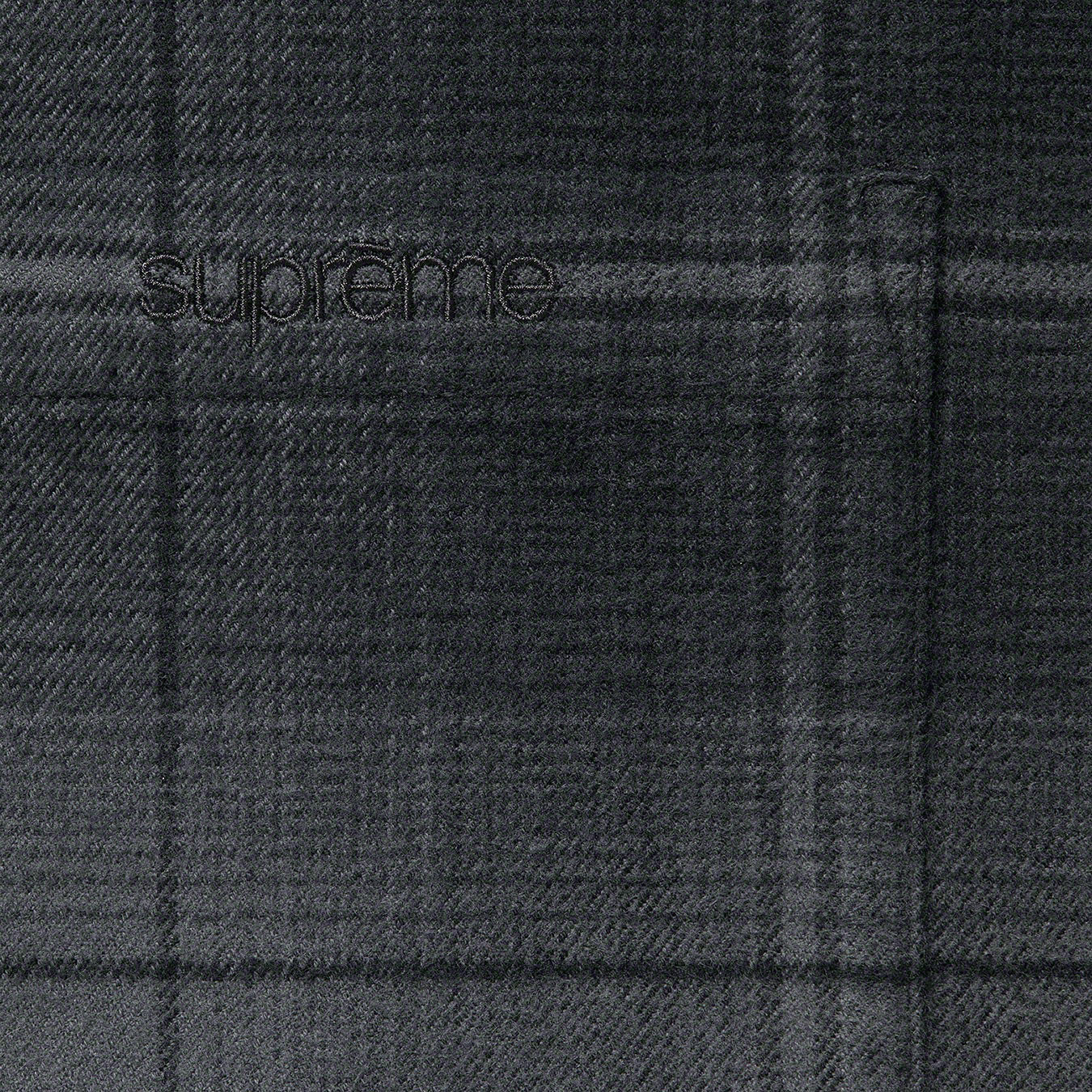 Shadow Plaid Flannel Shirt
