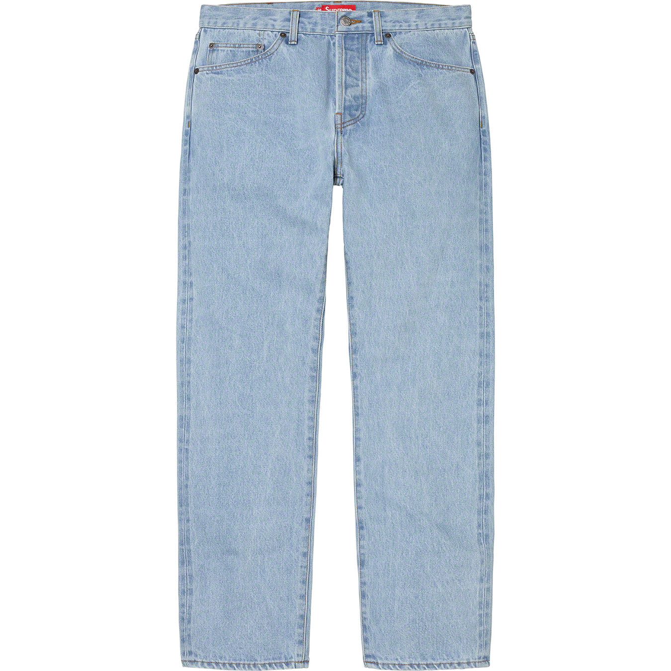 Stone Washed Slim Jean