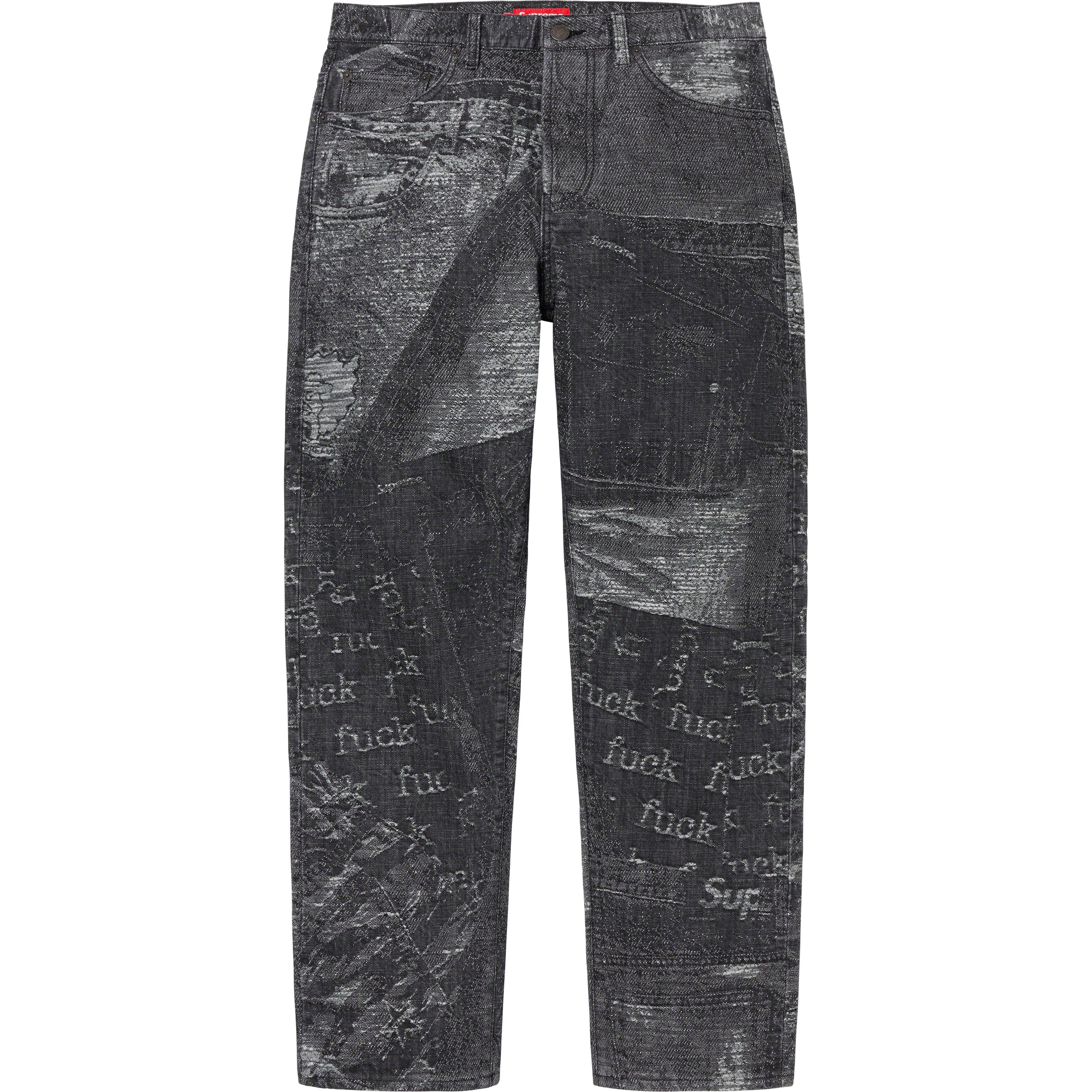 Archive Denim Jacquard Regular Jean