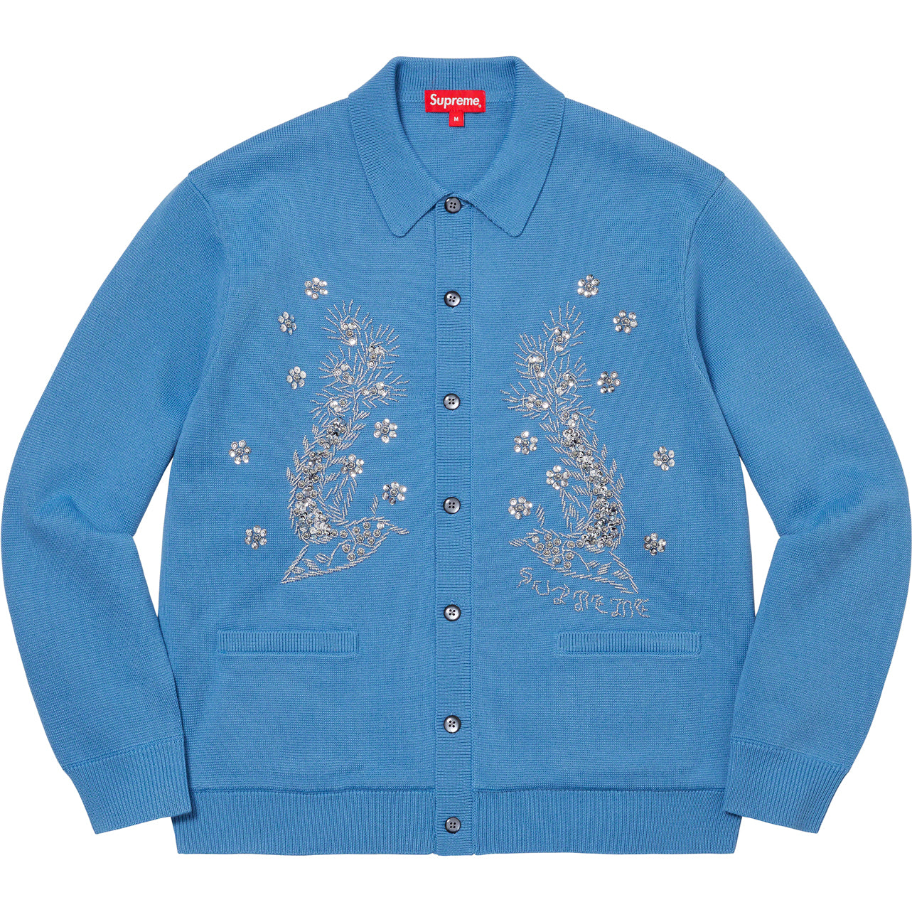 Beaded Appliqué Cardigan