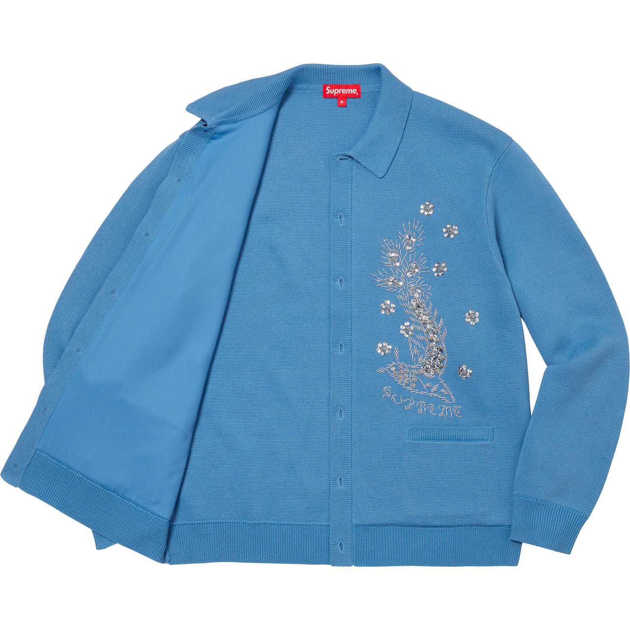 Beaded Appliqué Cardigan