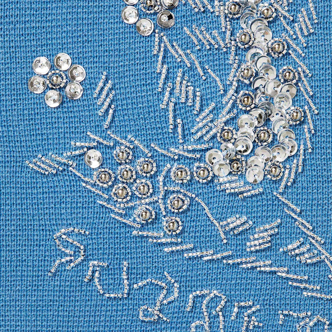Beaded Appliqué Cardigan