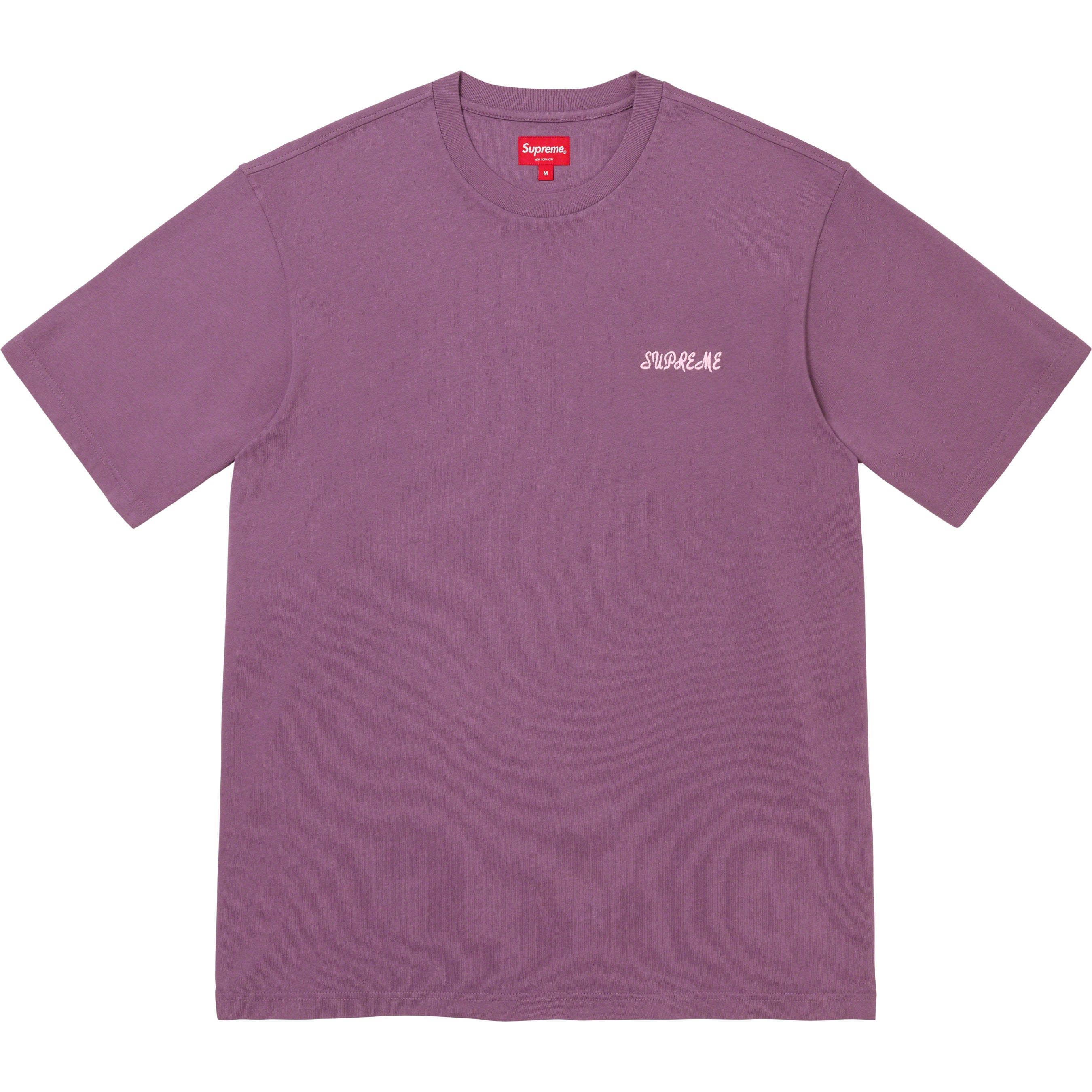 Washed Script S/S Top