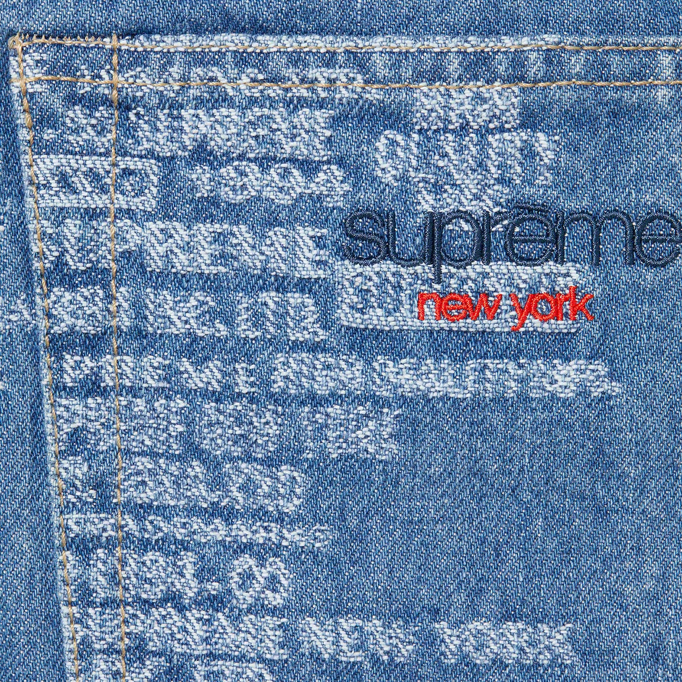 Trademark Jacquard Baggy Jean