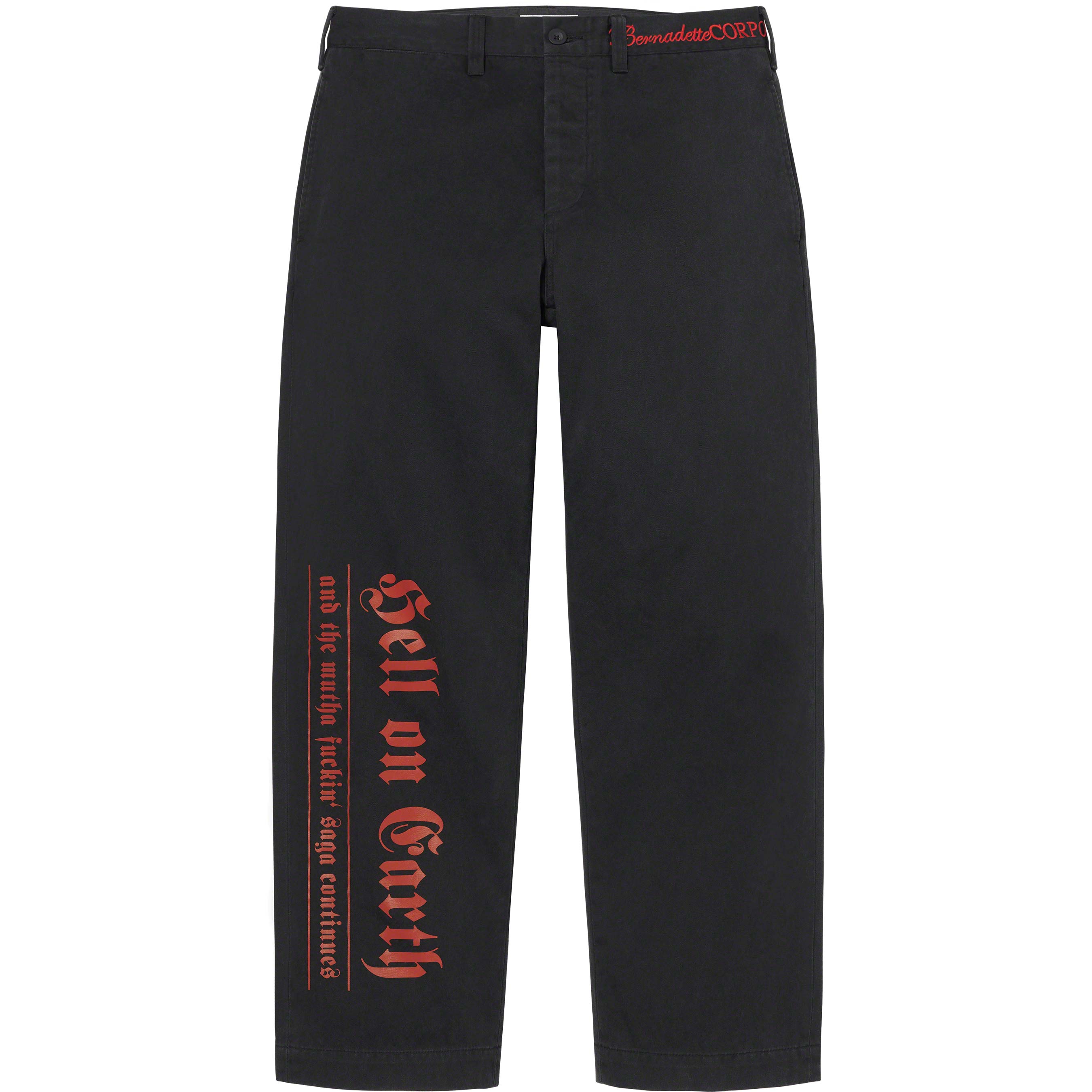 Supreme/Bernadette Corporation Old English Chino Pant
