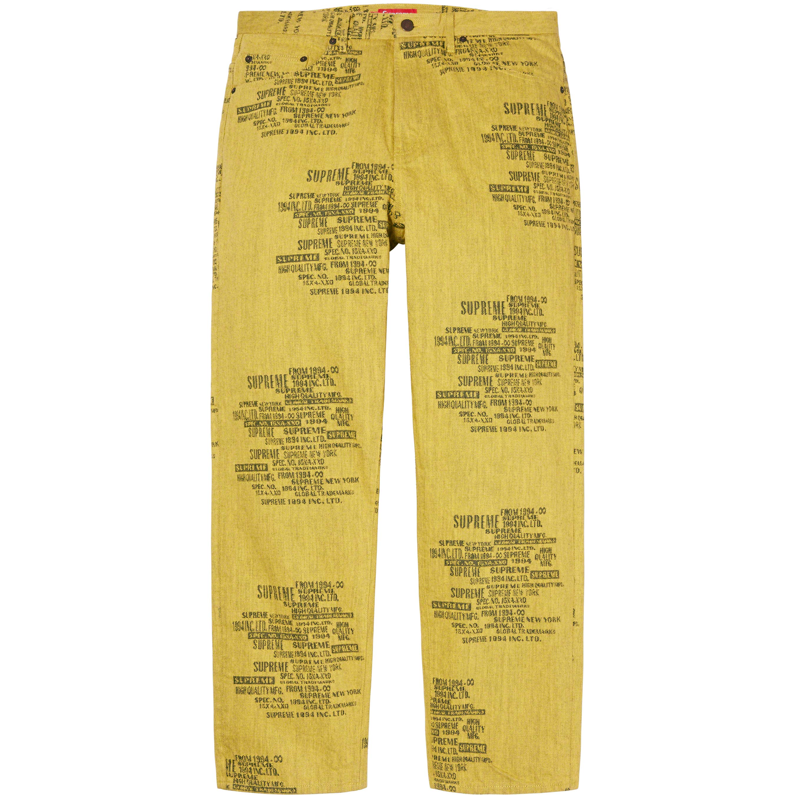 Trademark Jacquard Baggy Jean