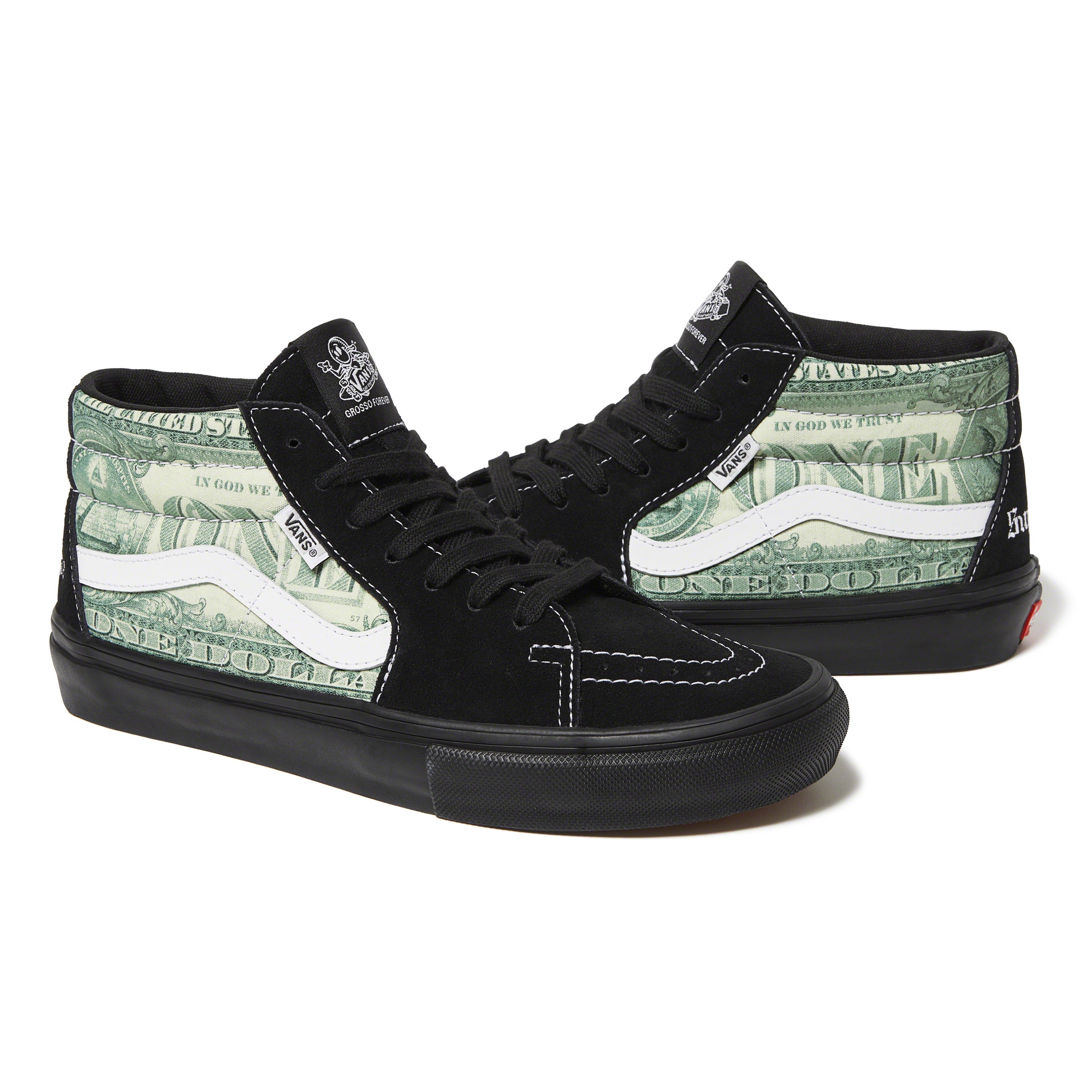 Supreme®/ Vans® Dollar Skate Grosso Mid