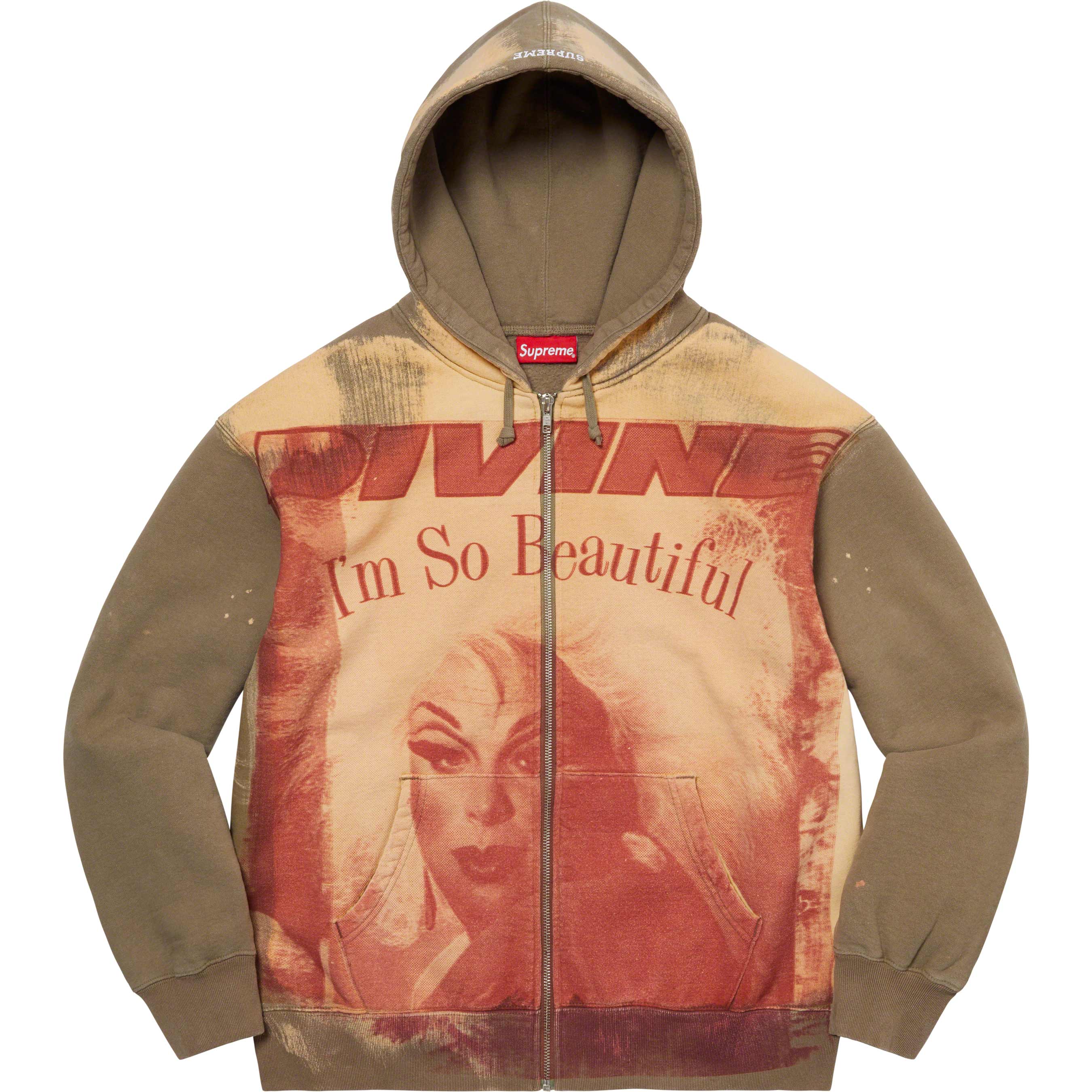 Divine Zip Up Hooded Sweatshirt