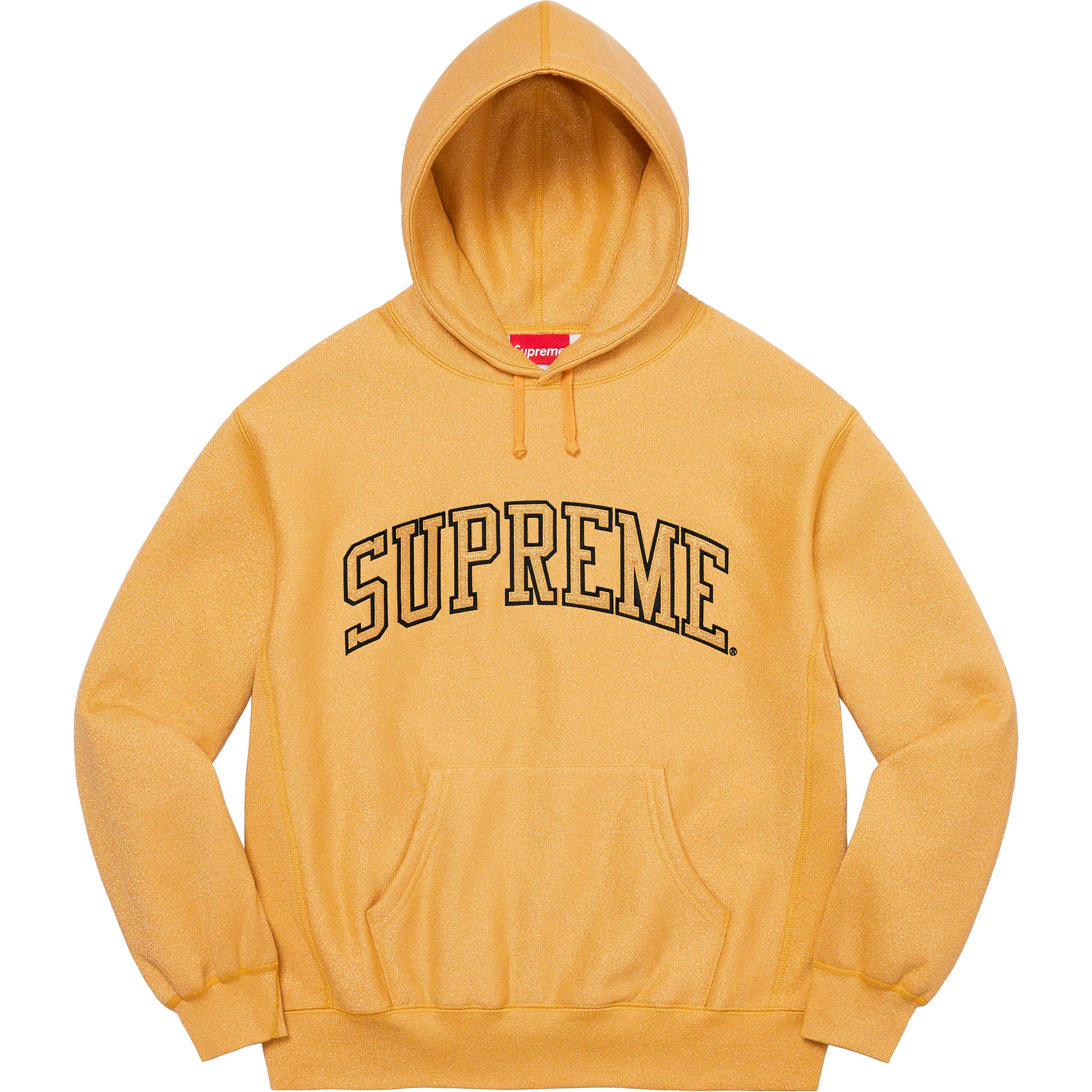 Glitter Arc Hooded Sweatshirt