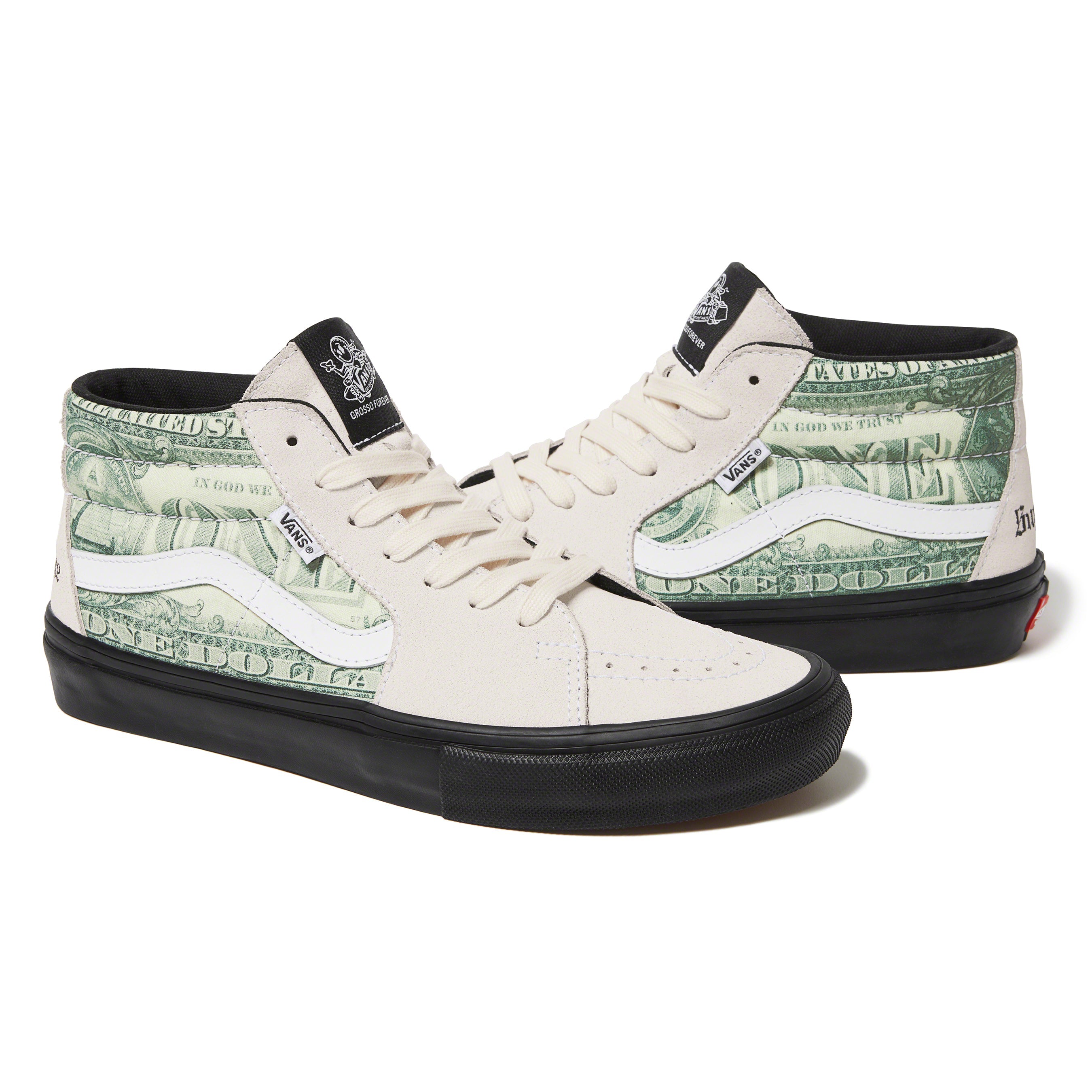Supreme®/ Vans® Dollar Skate Grosso Mid