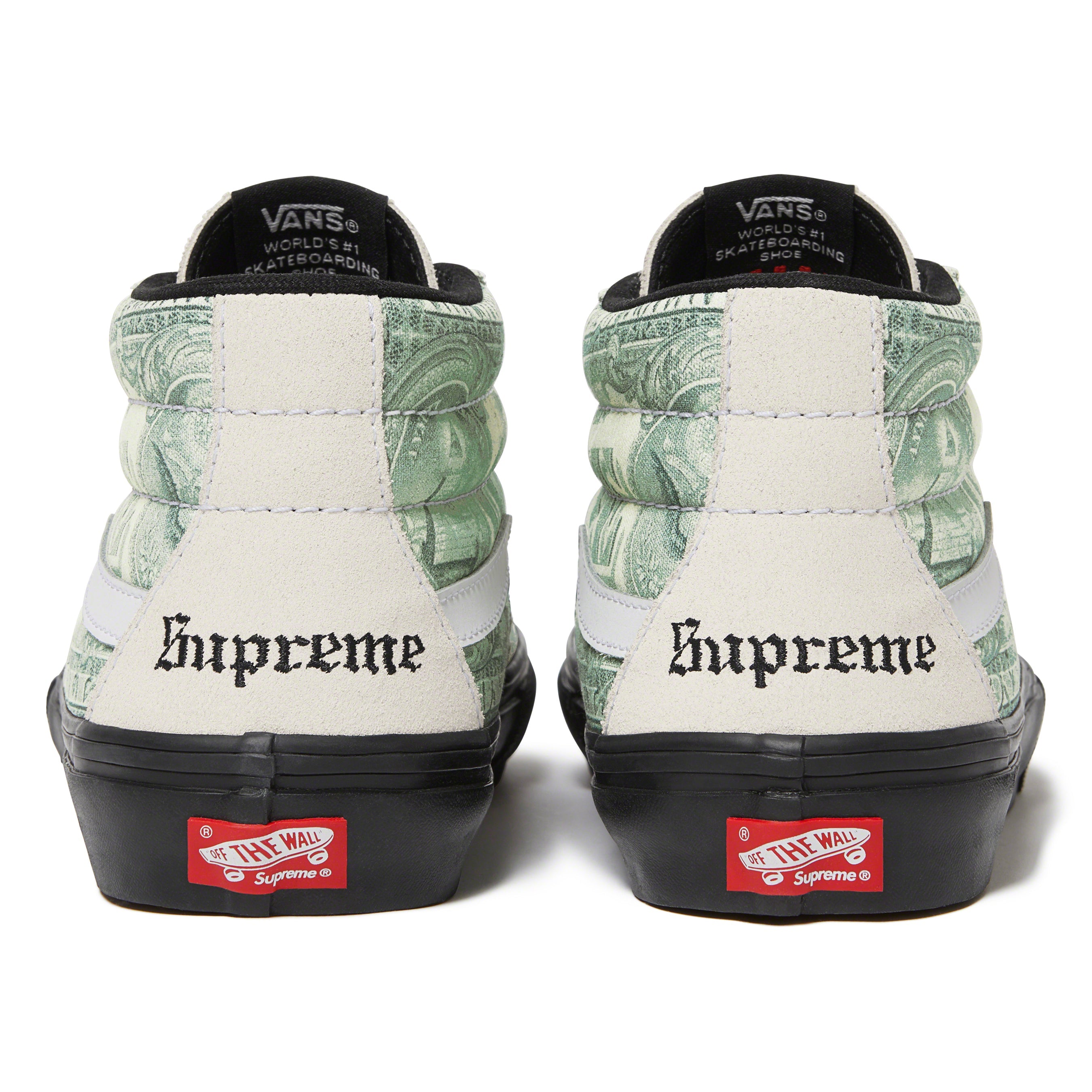 Supreme®/ Vans® Dollar Skate Grosso Mid