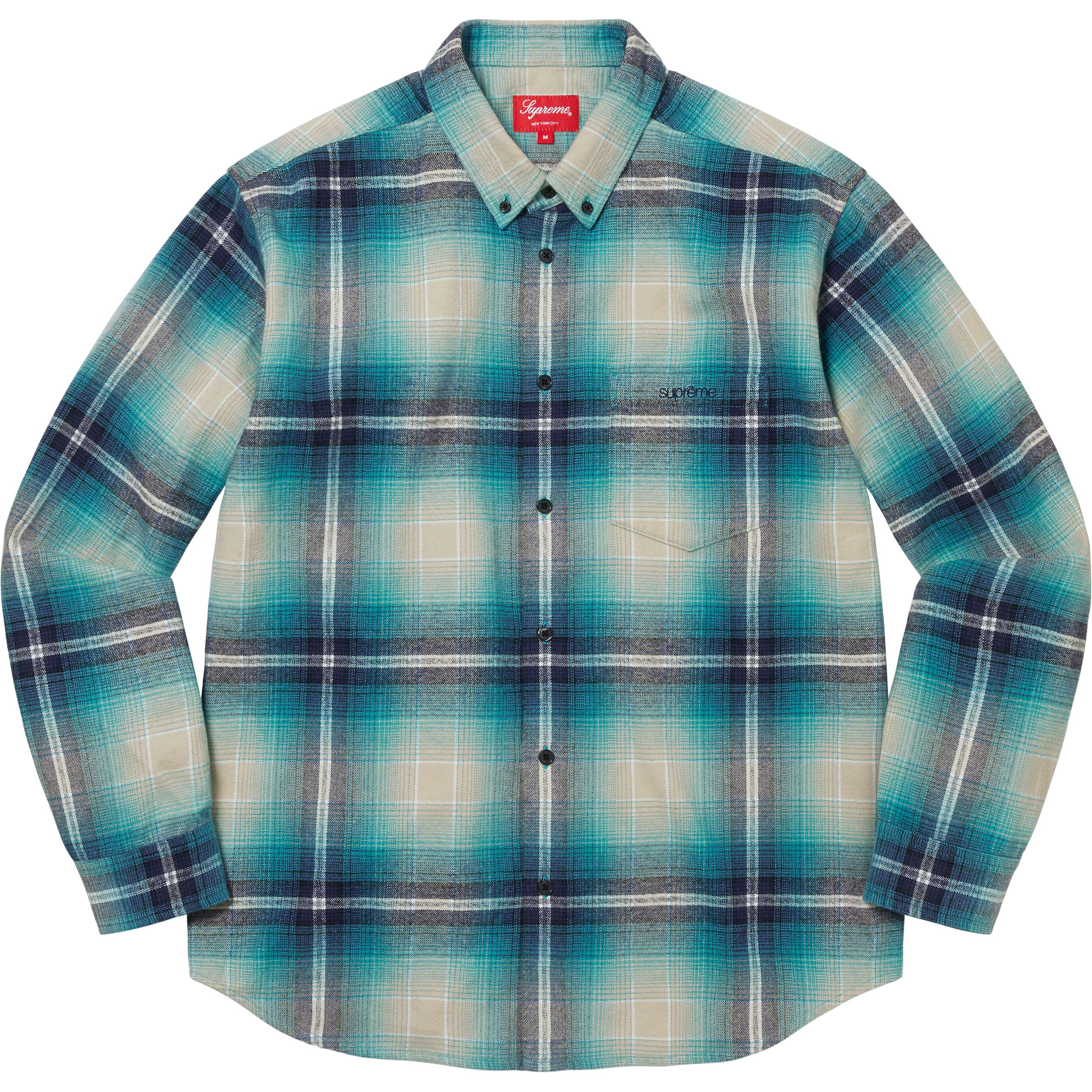 Shadow Plaid Flannel Shirt