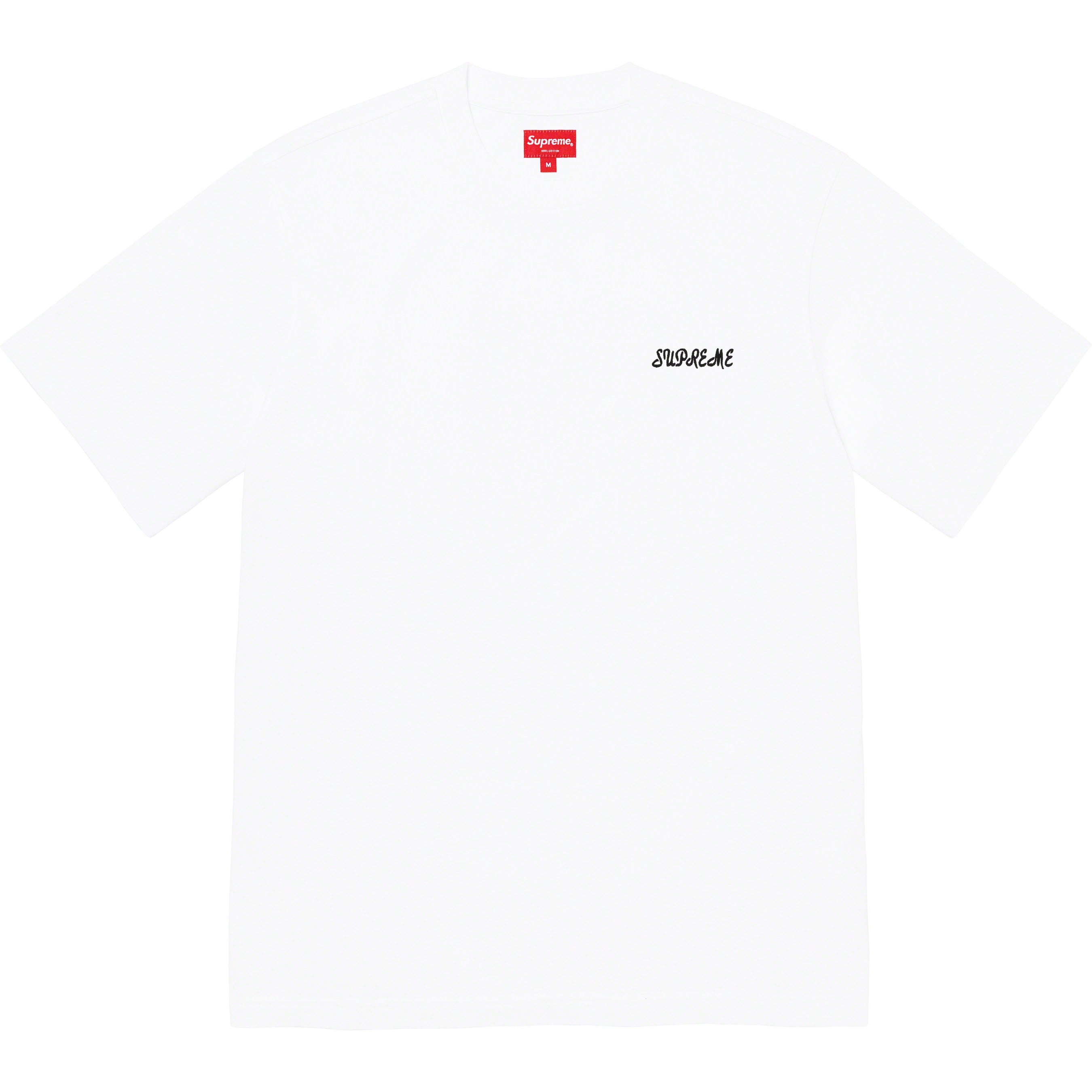 Washed Script S/S Top