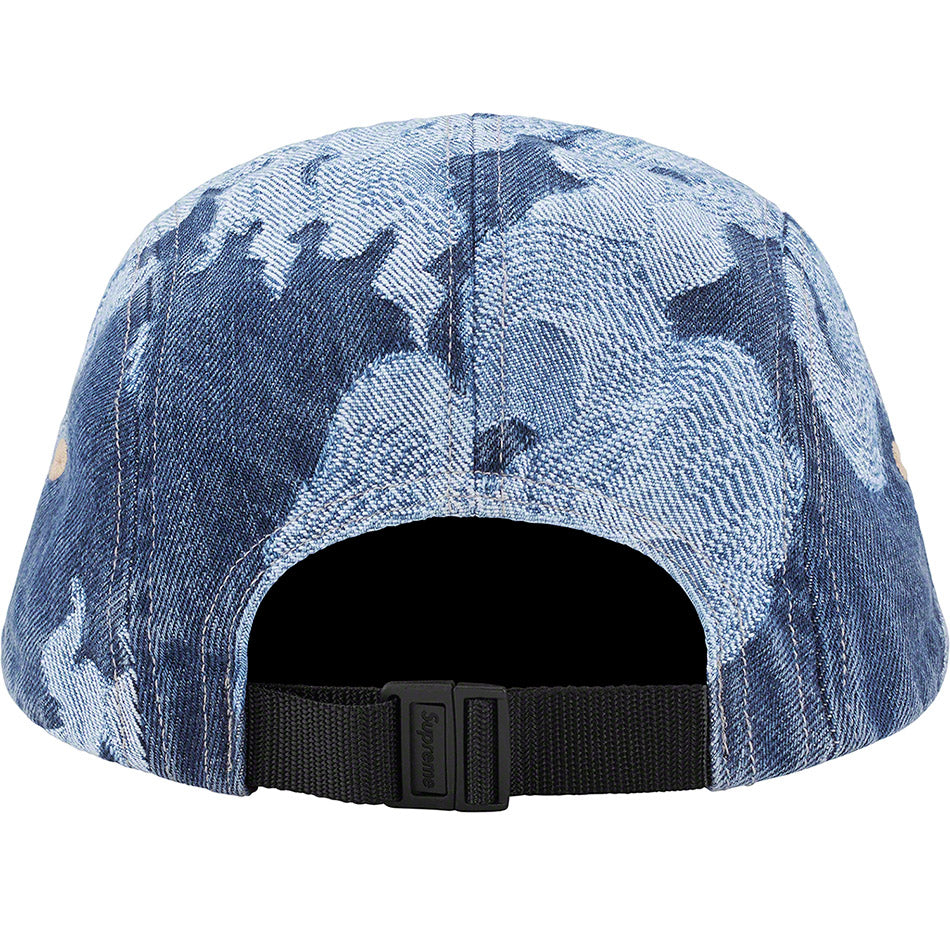 Flames Jacquard Denim Camp Cap
