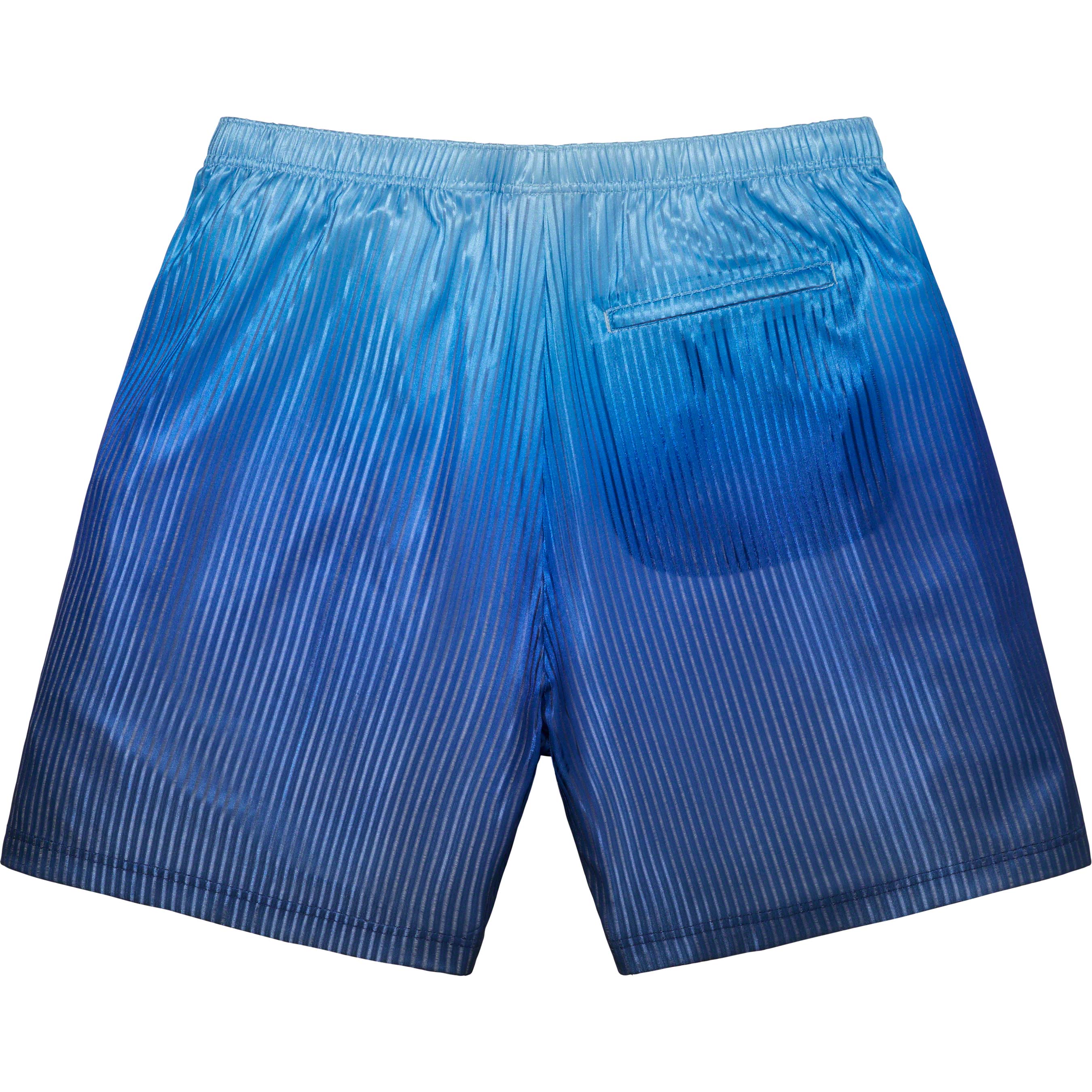 Gradient Mesh Stripe Baggy Short