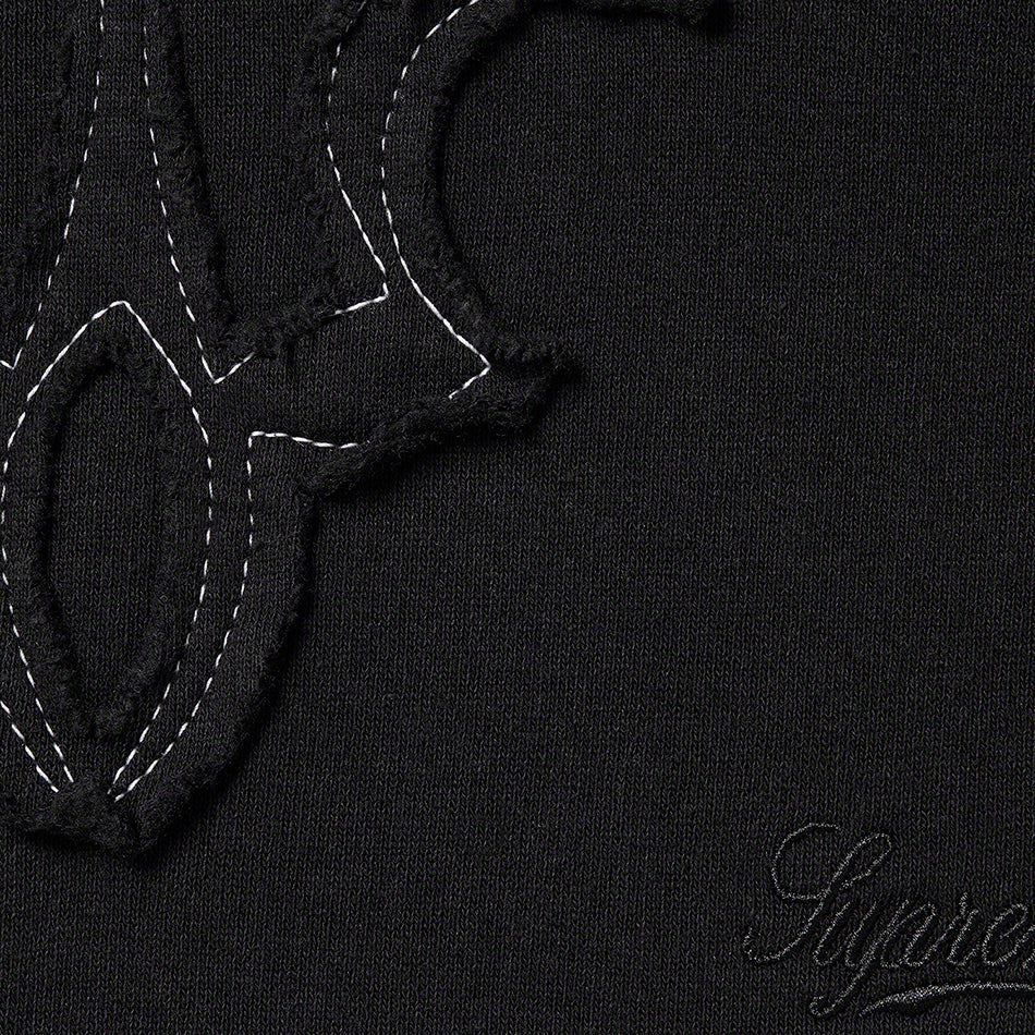 Western Cut Out Hooded Sweatshirt