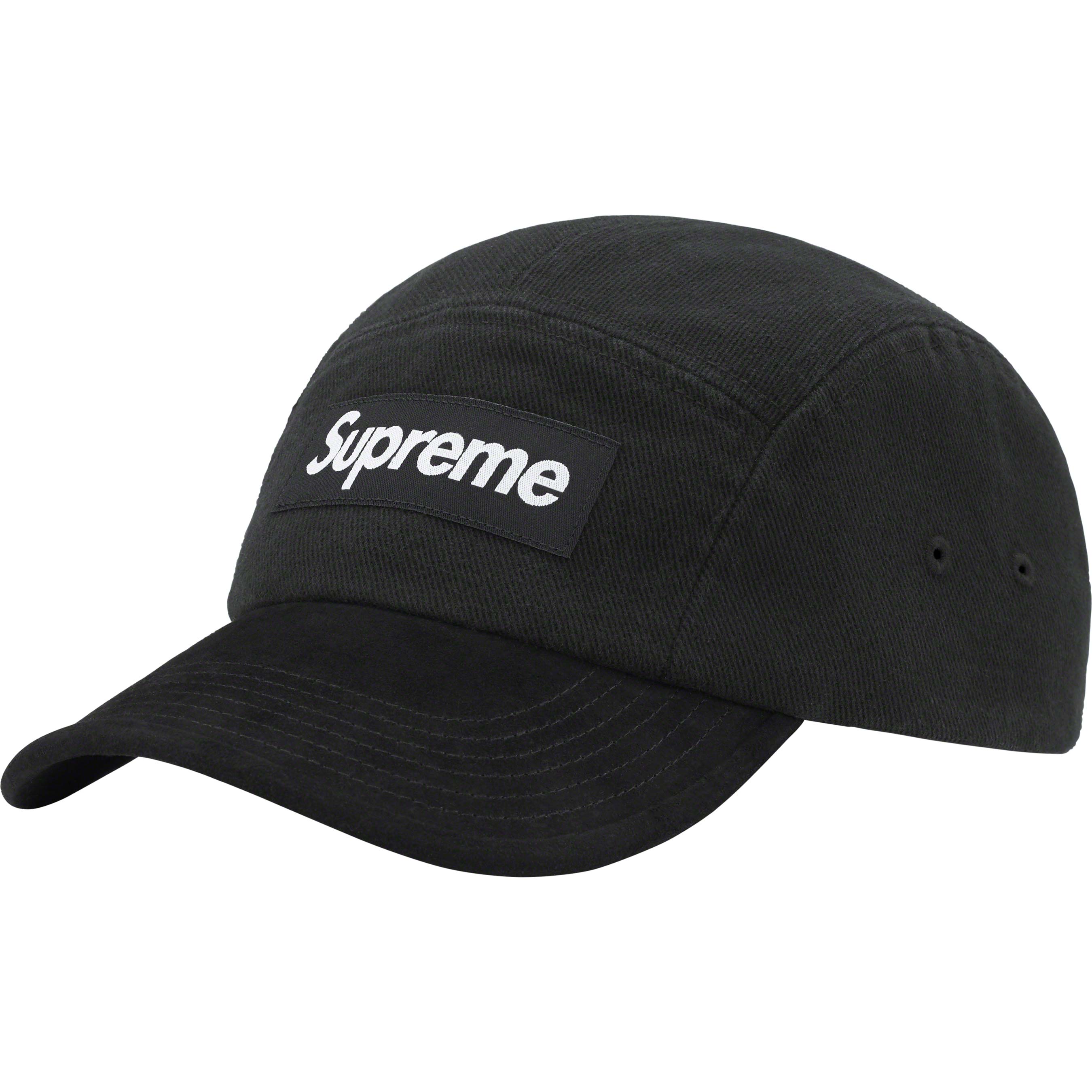 Suede Visor Camp Cap