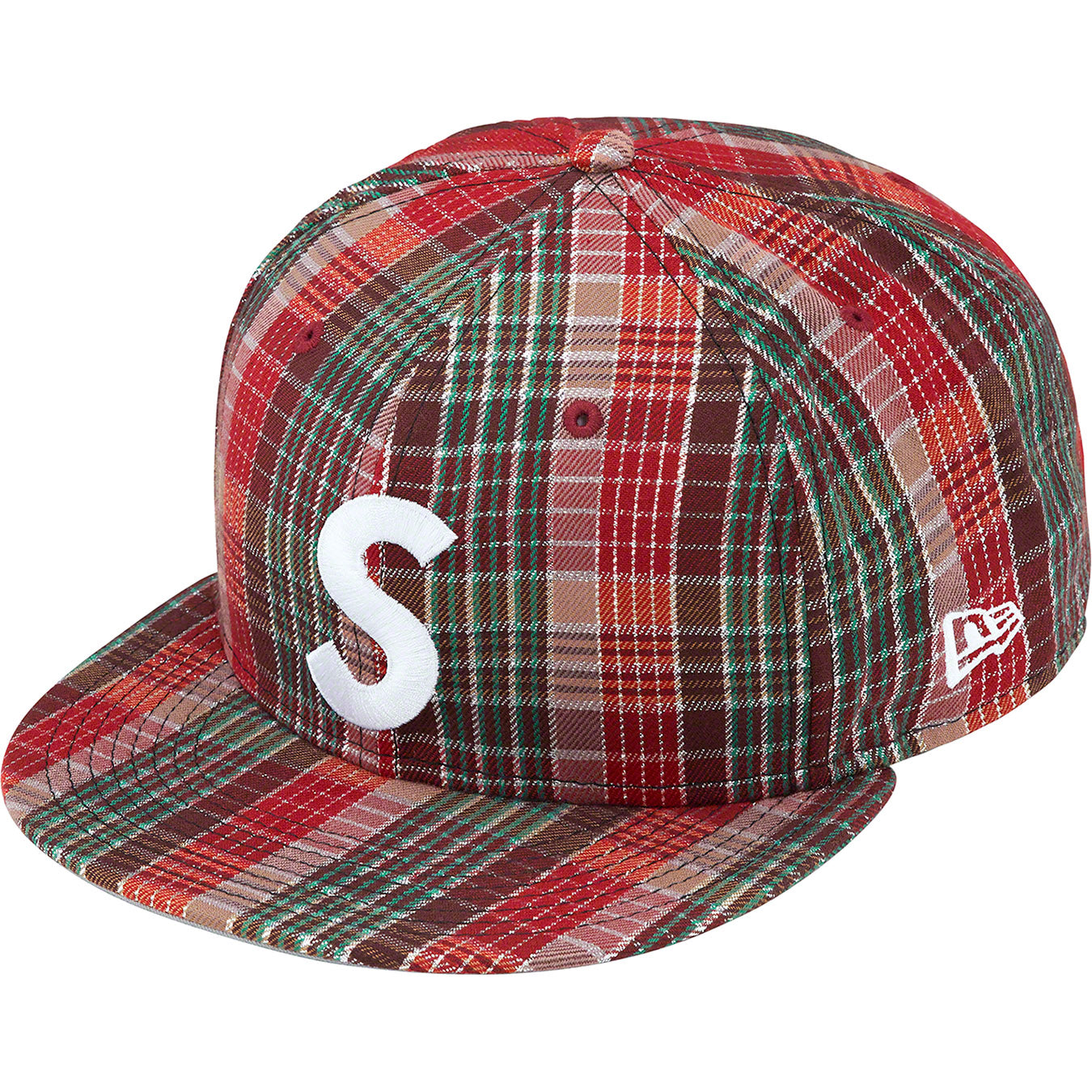 Metallic Plaid S Logo New Era®