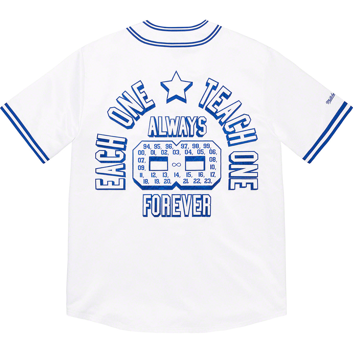 Supreme®/Mitchell & Ness® Satin Baseball Jersey
