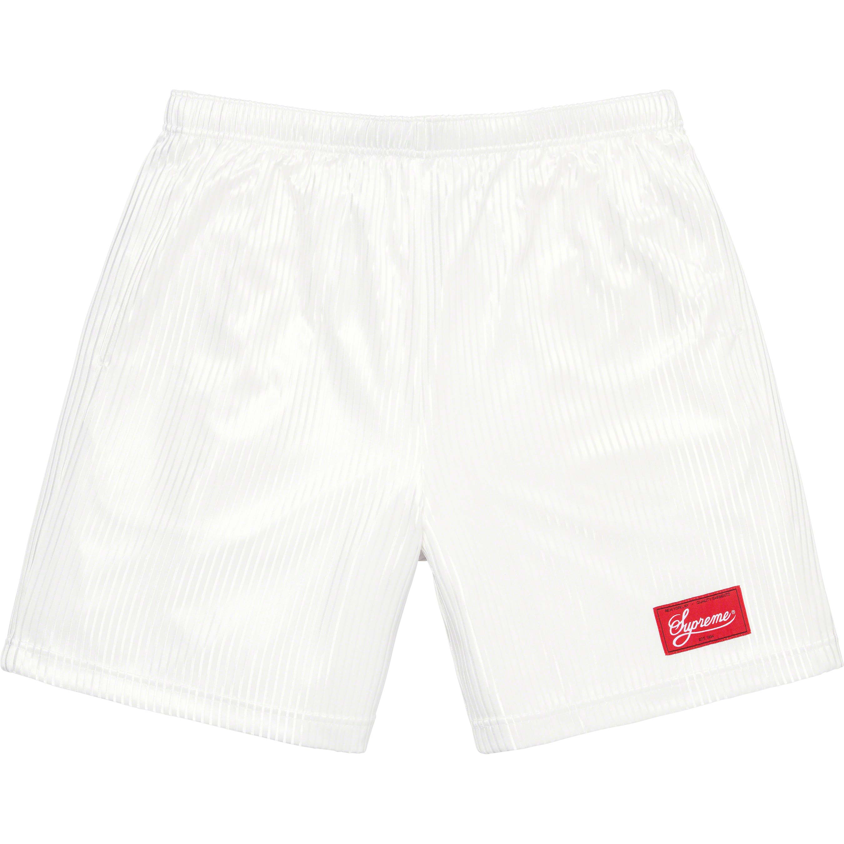 Gradient Mesh Stripe Baggy Short