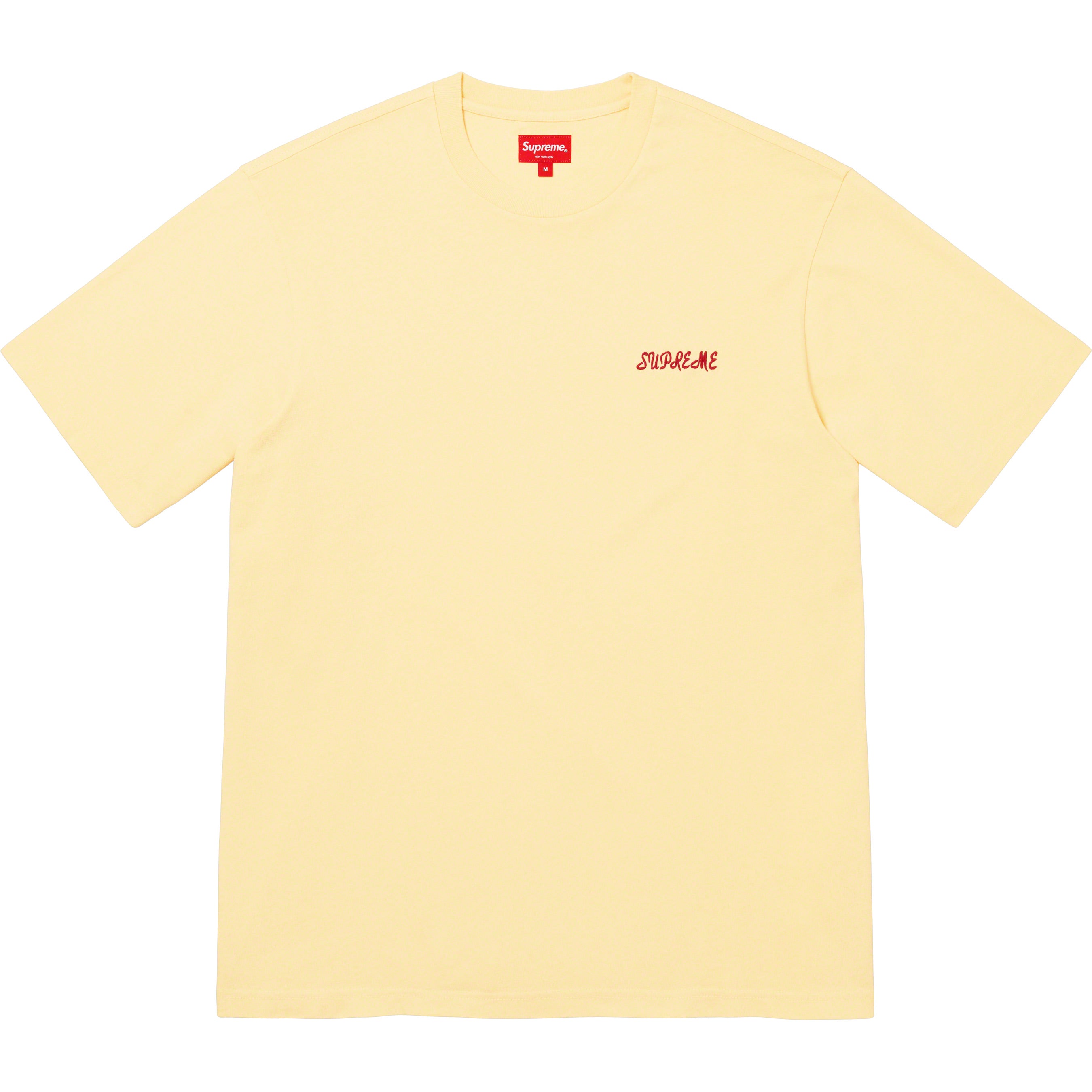 Washed Script S/S Top