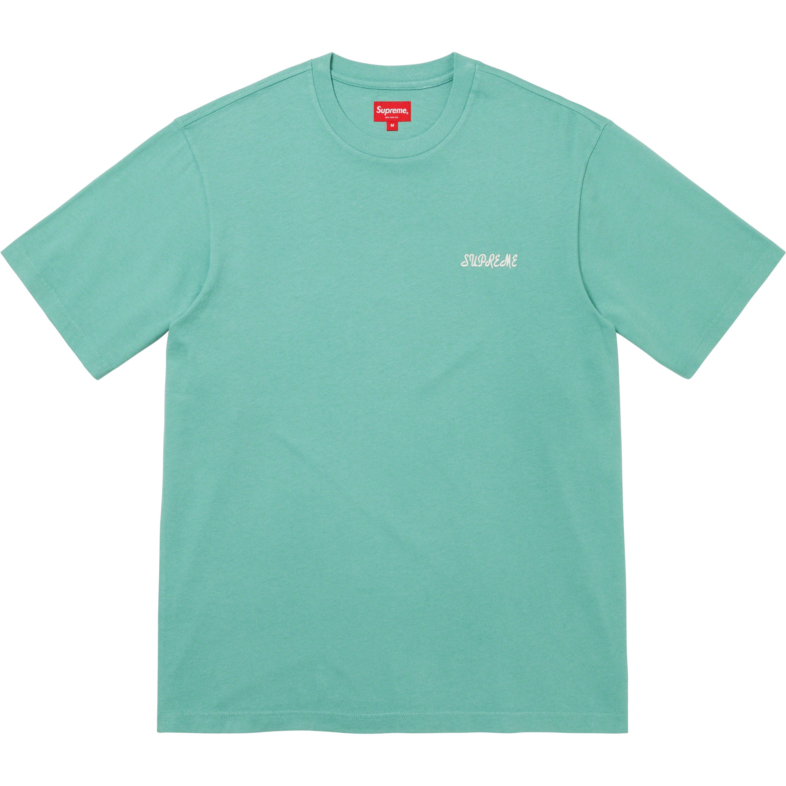 Washed Script S/S Top
