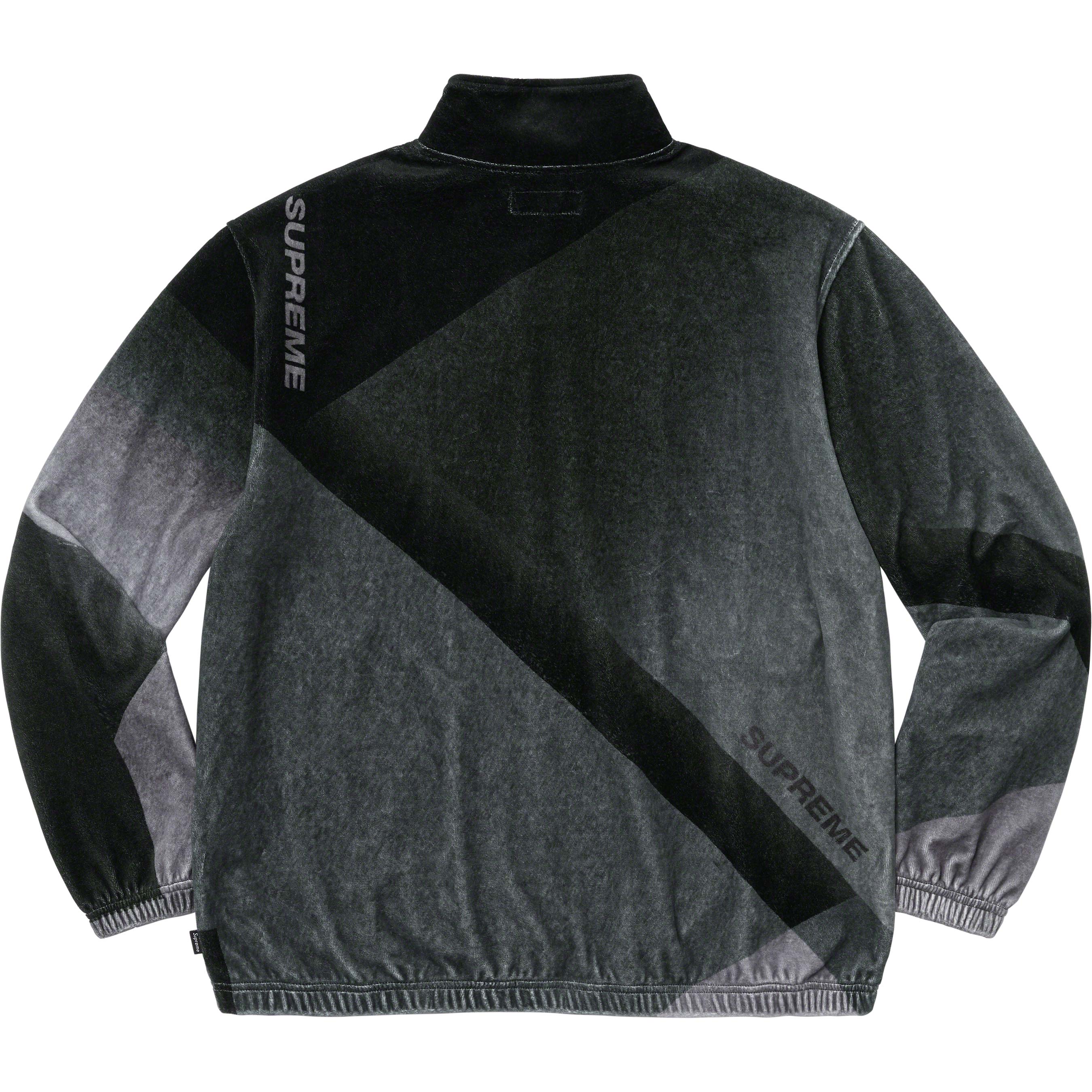 Geo Velour Track Jacket
