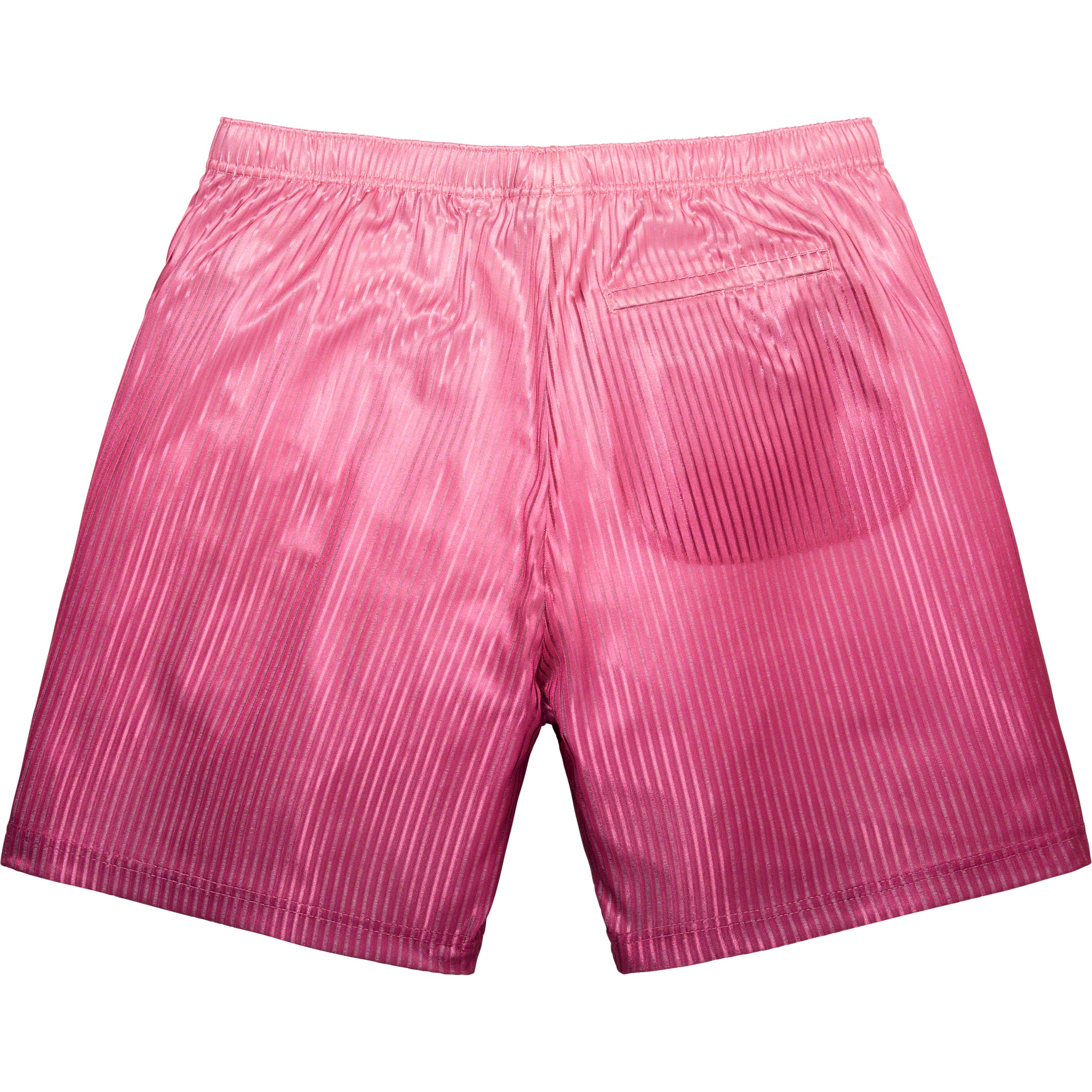 Gradient Mesh Stripe Baggy Short