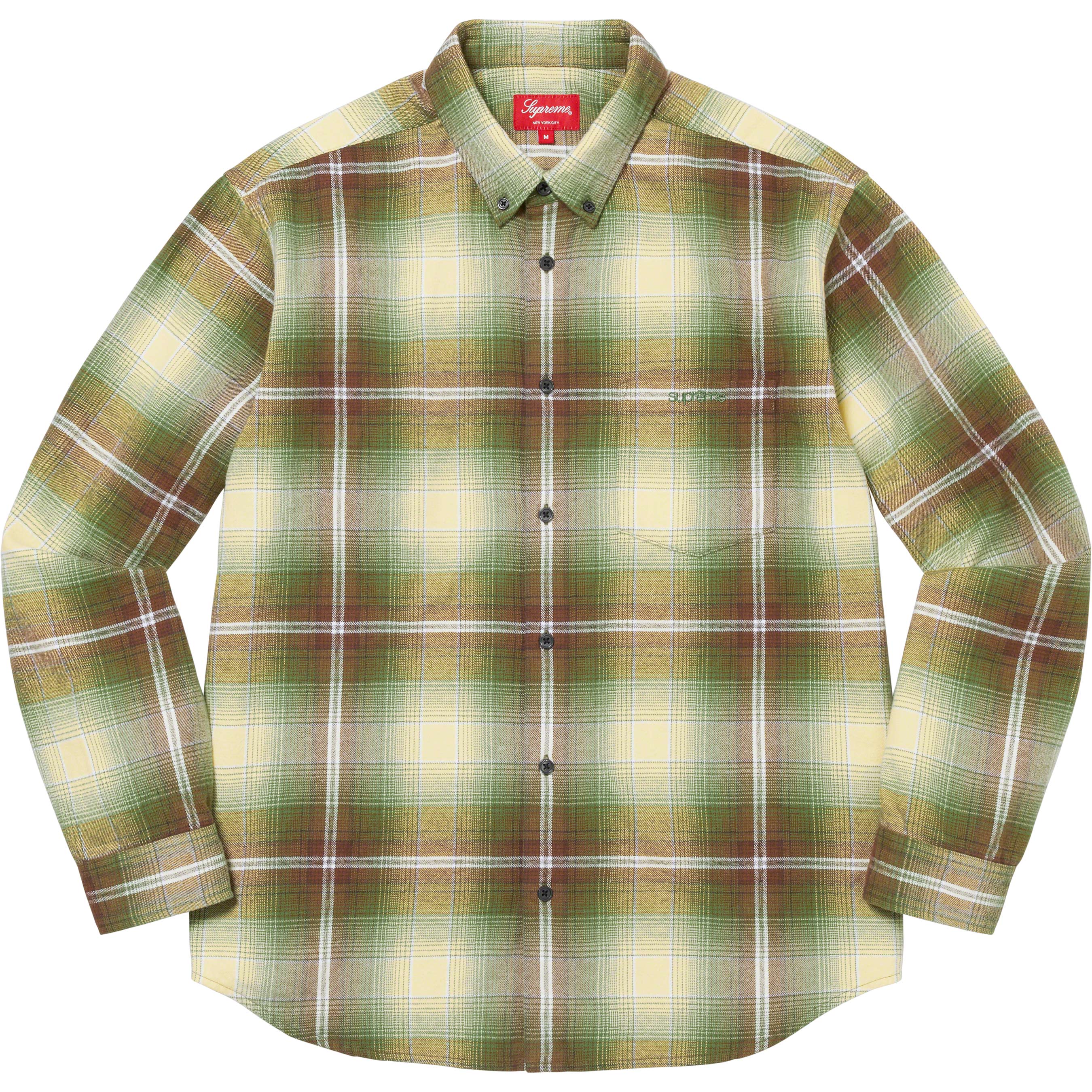 Shadow Plaid Flannel Shirt